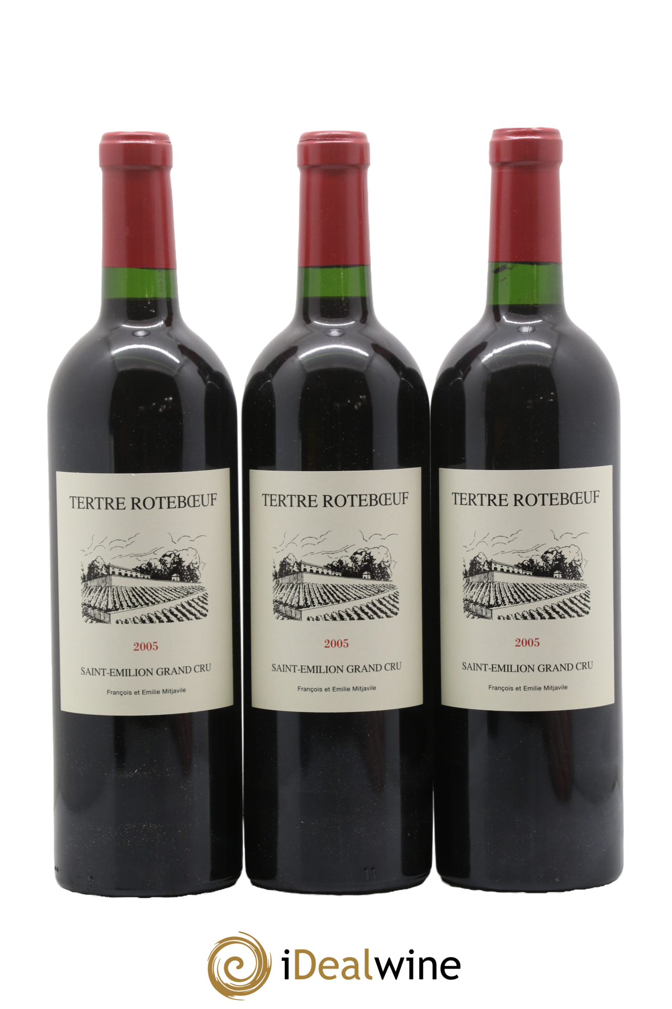 Château Tertre Roteboeuf 2005 - Lot de 6 bouteilles - 3