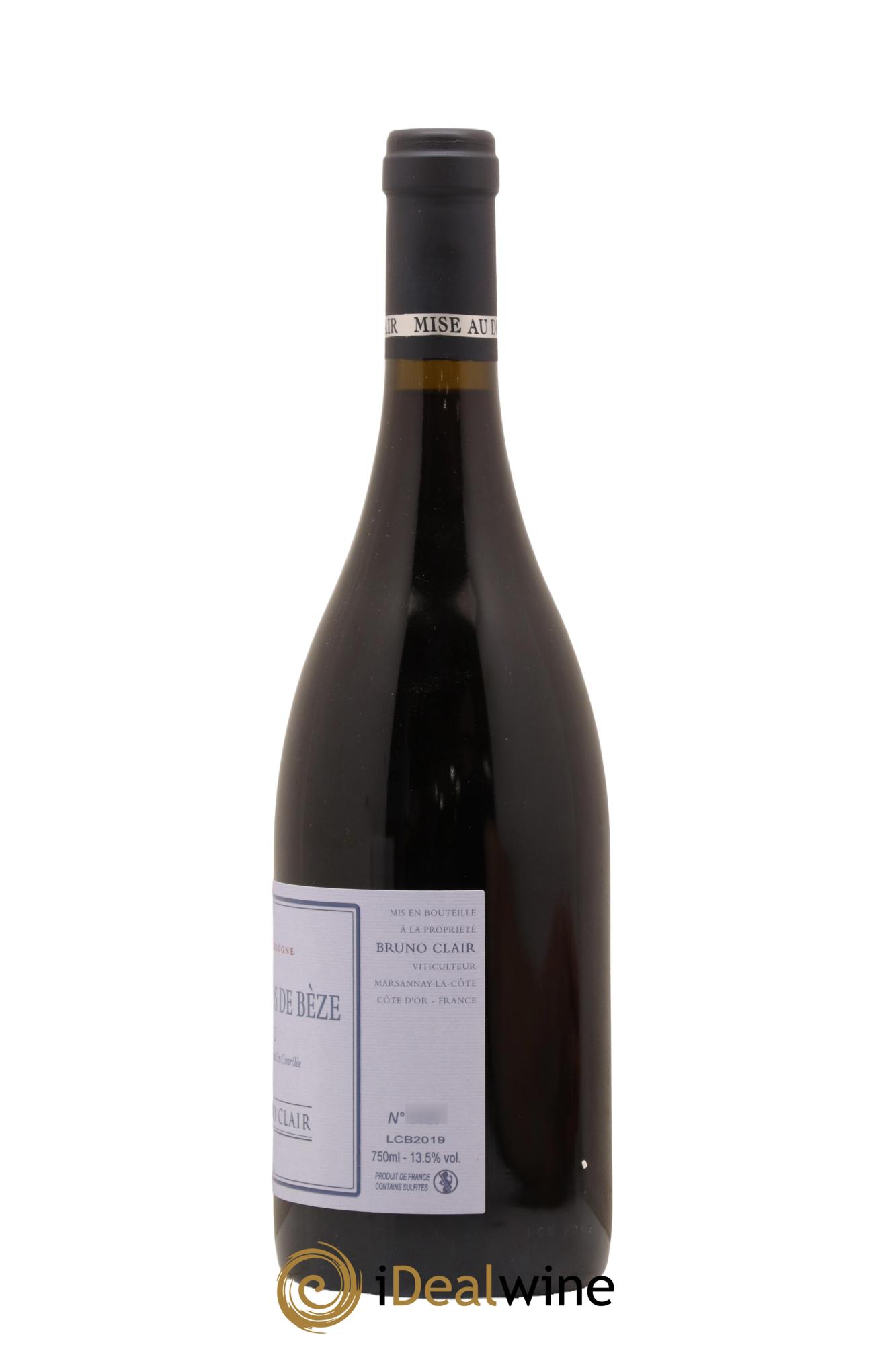 Chambertin Clos de Bèze Grand Cru Bruno Clair (Domaine) 2019 - Lot de 1 bouteille - 1