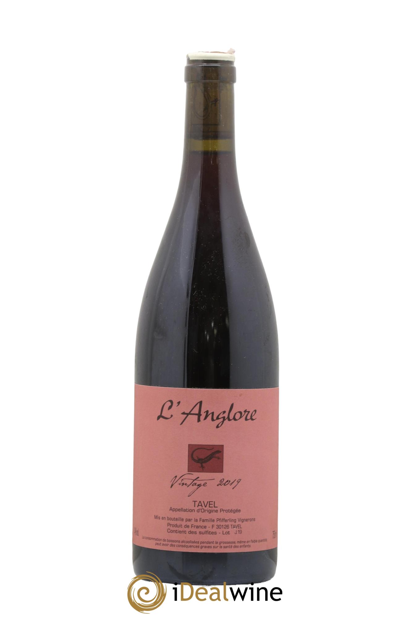 Tavel Vintage L'Anglore 2019 - Posten von 1 Flasche - 0