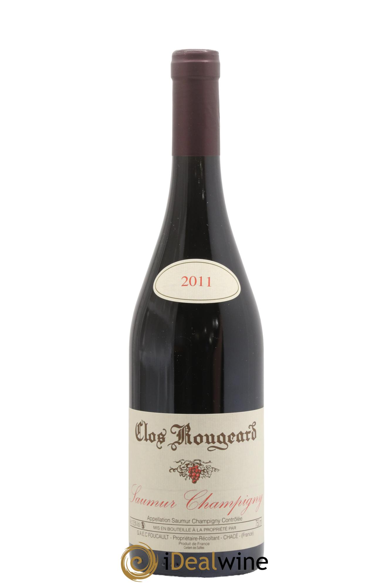 Saumur-Champigny Clos Rougeard 2011 - Lot of 1 bottle - 0