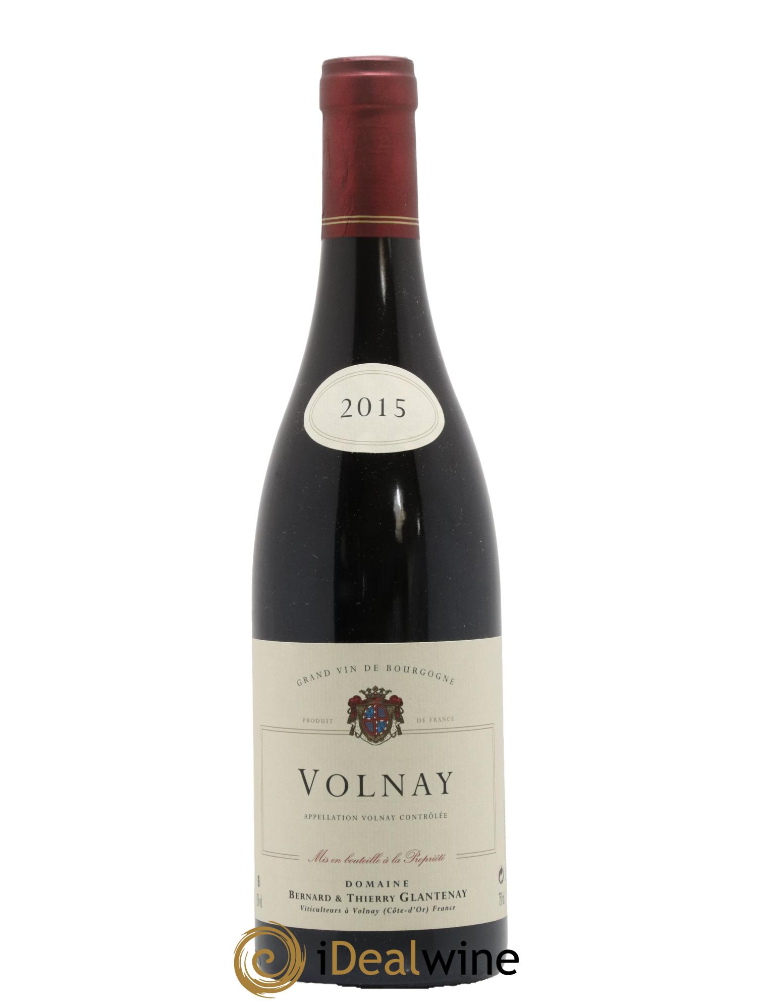 Volnay Bernard et Thierry Glantenay (Domaine) 2015 - Lot de 1 bouteille - 0