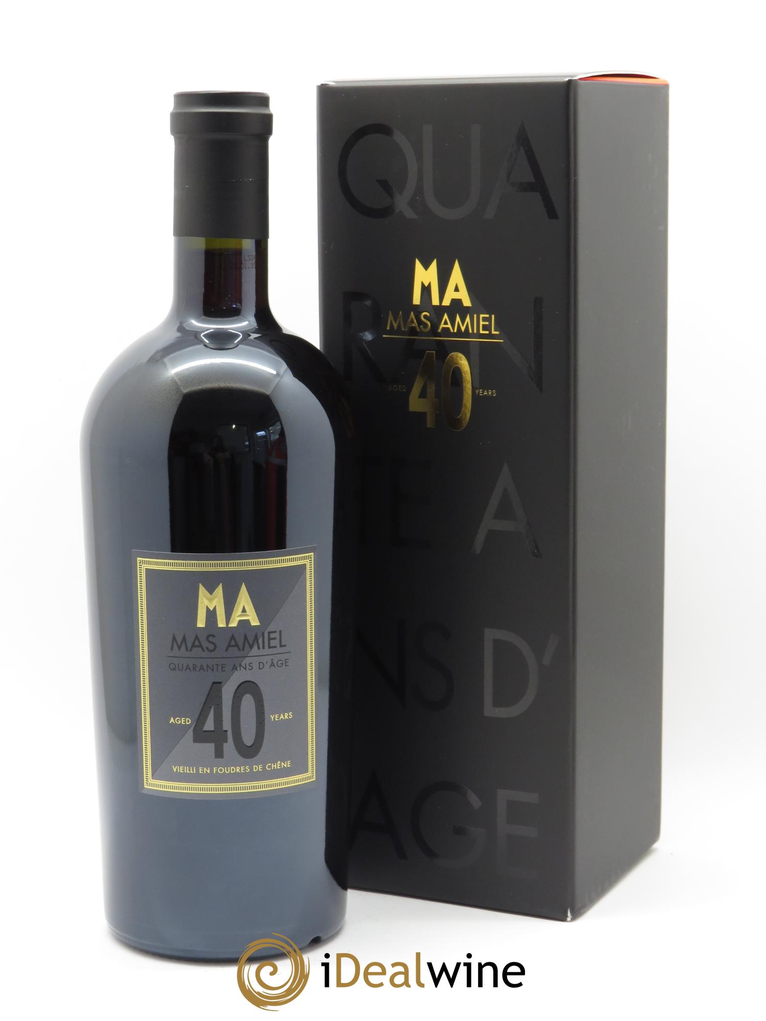 Maury Mas Amiel 40 ans d'âge  - Lot de 1 bouteille - 2