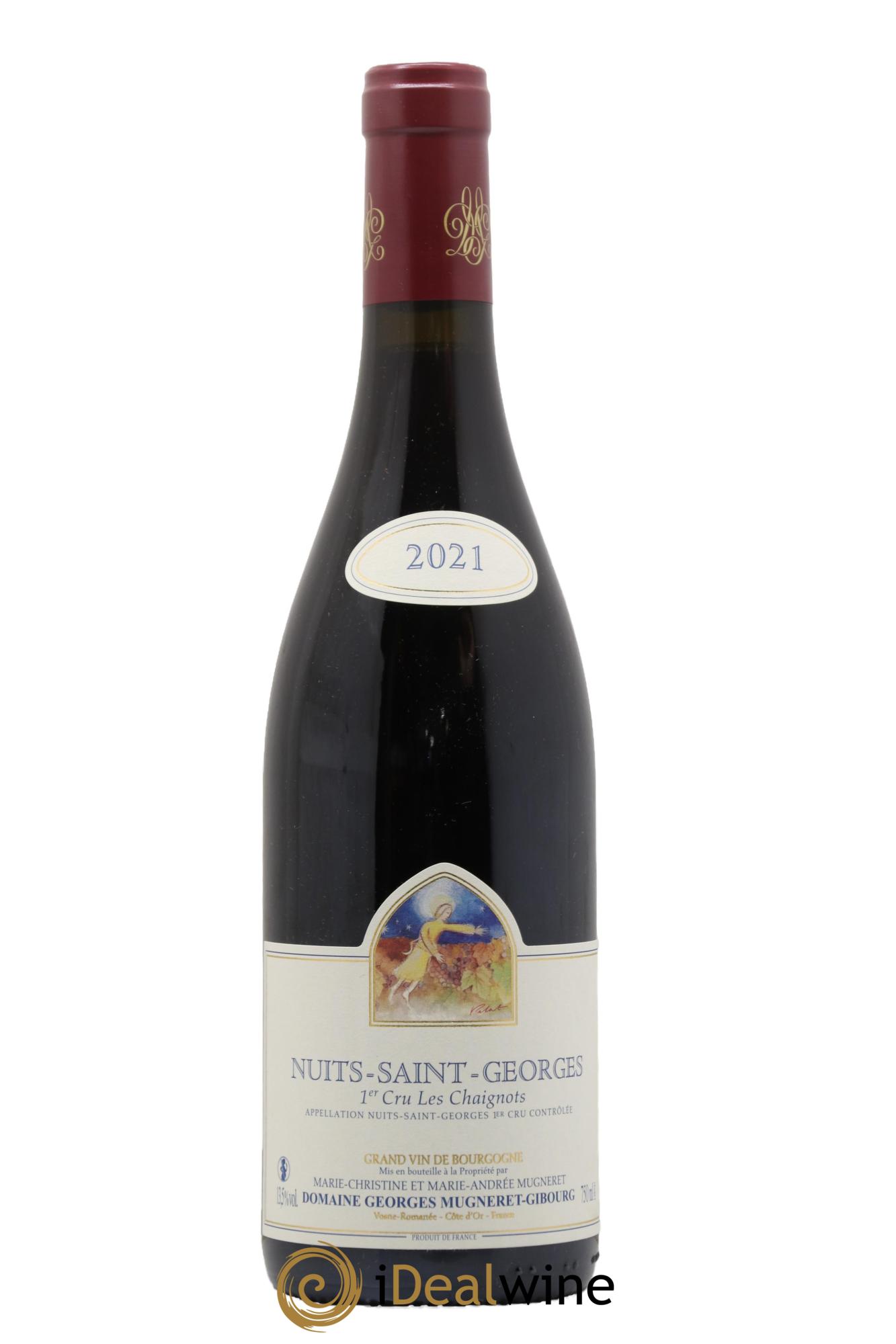 Nuits-Saint-Georges 1er Cru Les Chaignots Mugneret-Gibourg (Domaine) 2021 - Lot de 1 bouteille - 0