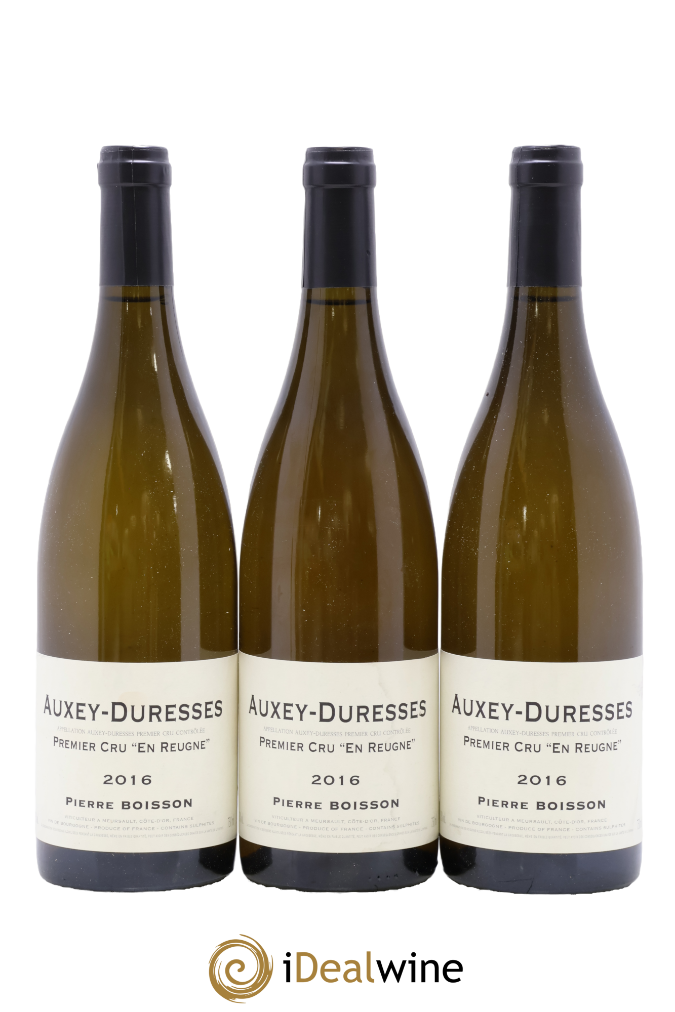 Auxey-Duresses 1er Cru En Reugne Pierre Boisson (Domaine) 2016 - Lote de 3 botellas - 0