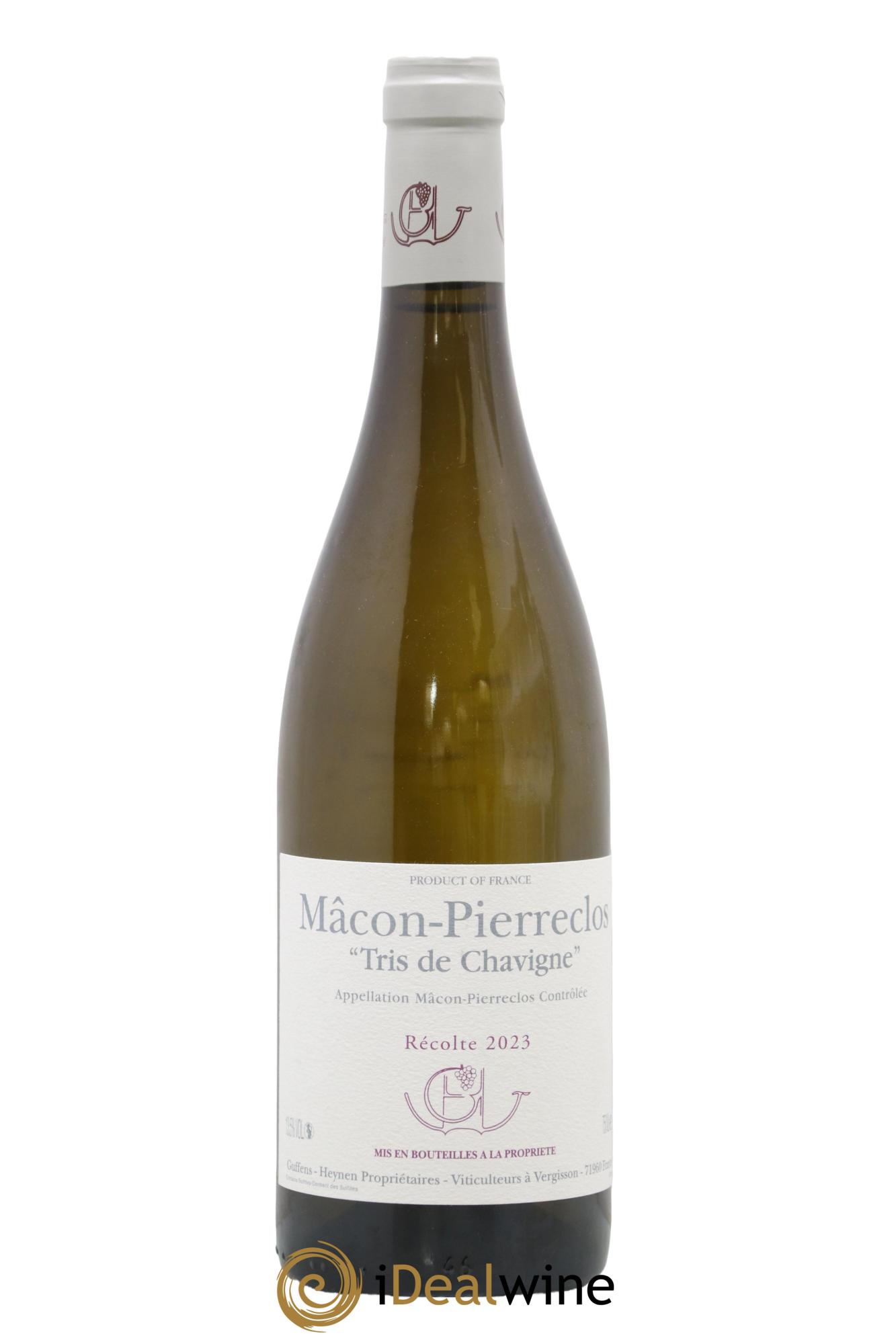 Mâcon-Pierreclos Tri de Chavigne Guffens-Heynen 2023 - Lot de 1 bouteille - 0