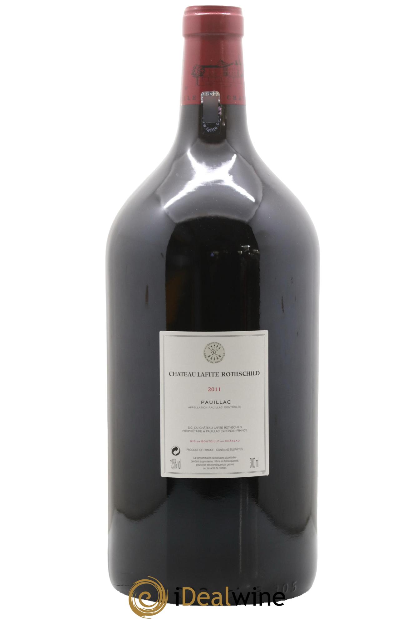 Château Lafite Rothschild 1er Grand Cru Classé 2011 - Lot de 1 double magnum - 2