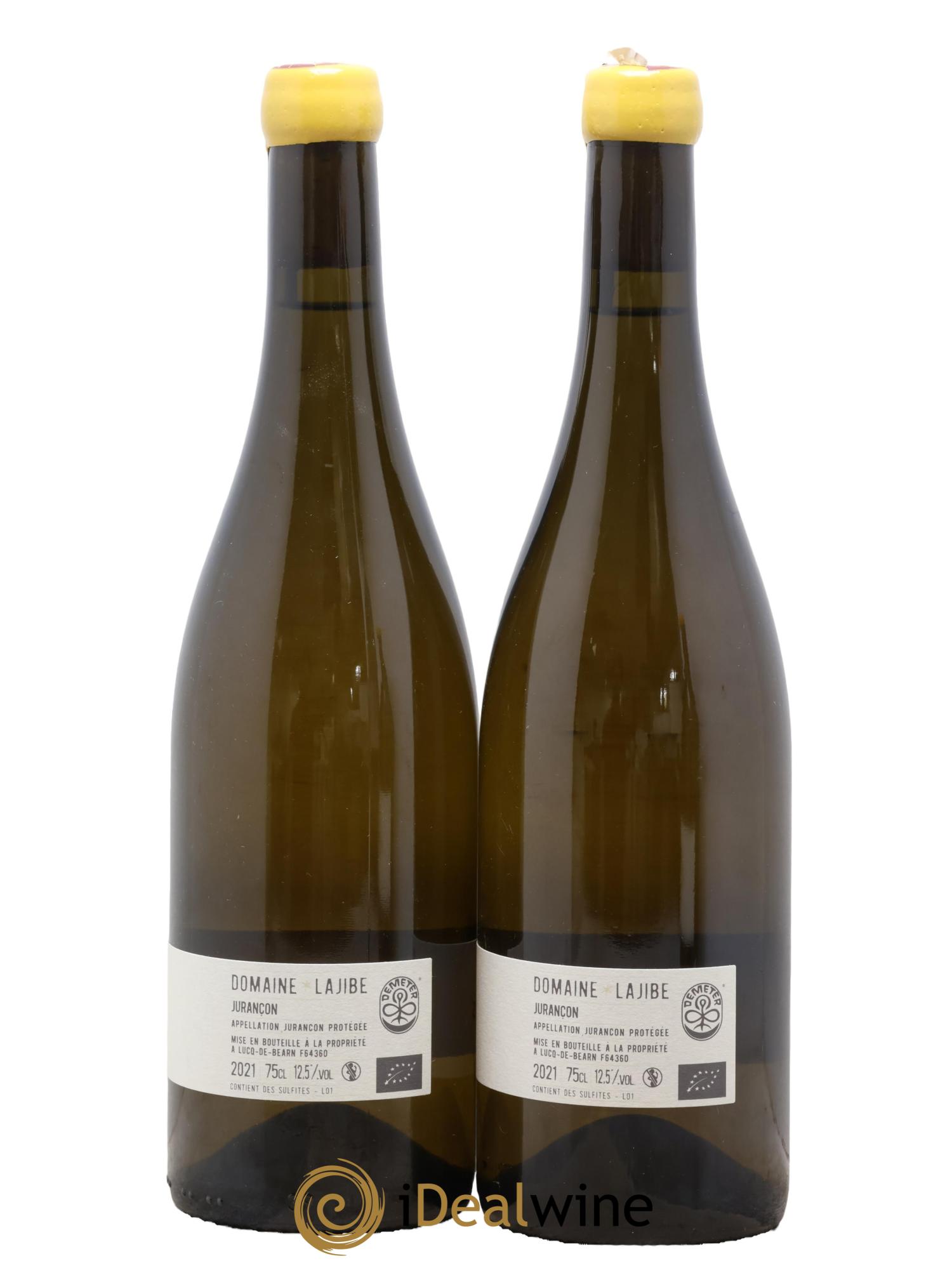 Jurançon Serres Sèques Liquoreux Domaine Lajibe - Jean-Baptiste Semmartin 2021 - Posten von 2 Flaschen - 1