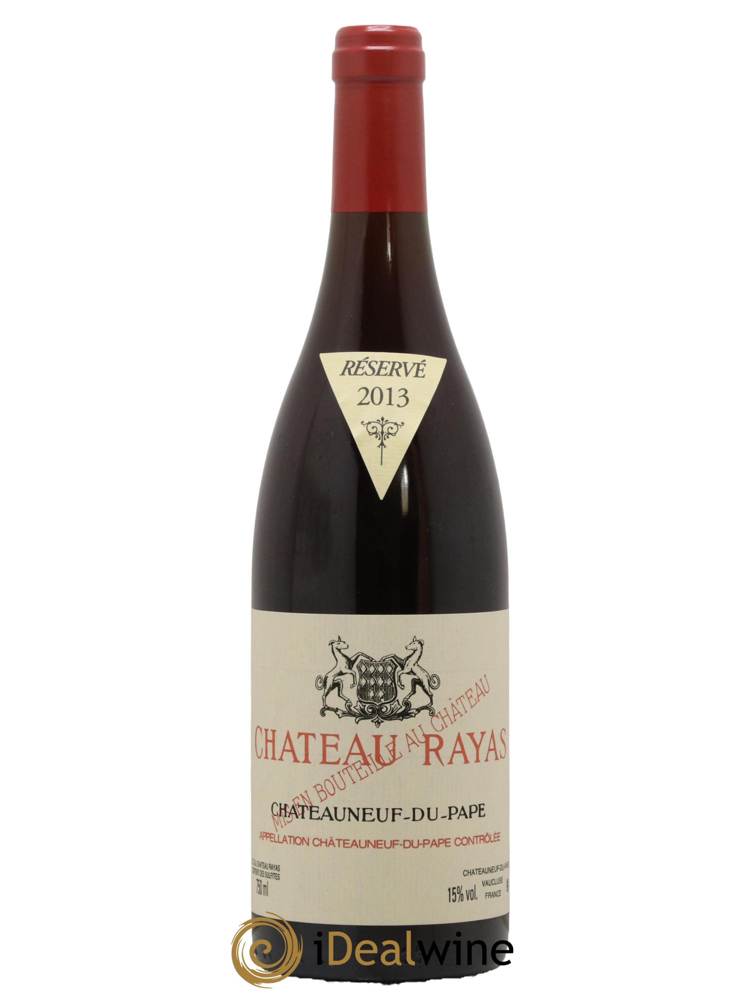 Châteauneuf-du-Pape Château Rayas Emmanuel Reynaud 2013 - Lot de 1 bouteille - 0