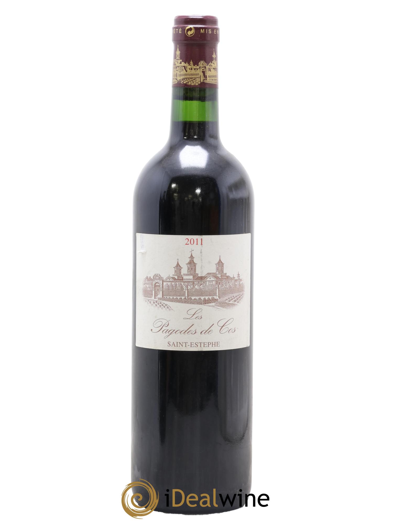 Les Pagodes de Cos Second Vin 2011 - Posten von 1 Flasche - 0