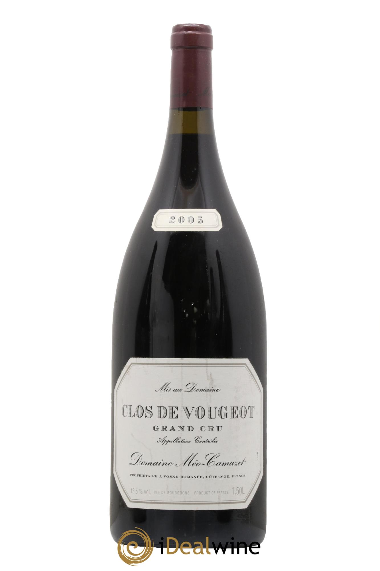 Clos de Vougeot Grand Cru Méo-Camuzet (Domaine) 2005 - Lot de 1 magnum - 0