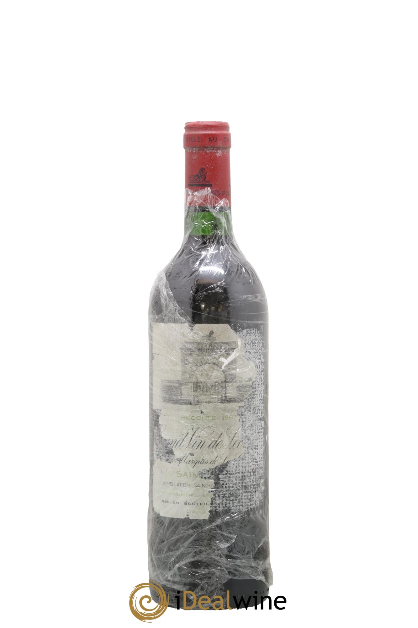 Château Léoville Las Cases 2ème Grand Cru Classé 1987 - Lot of 1 bottle - 0