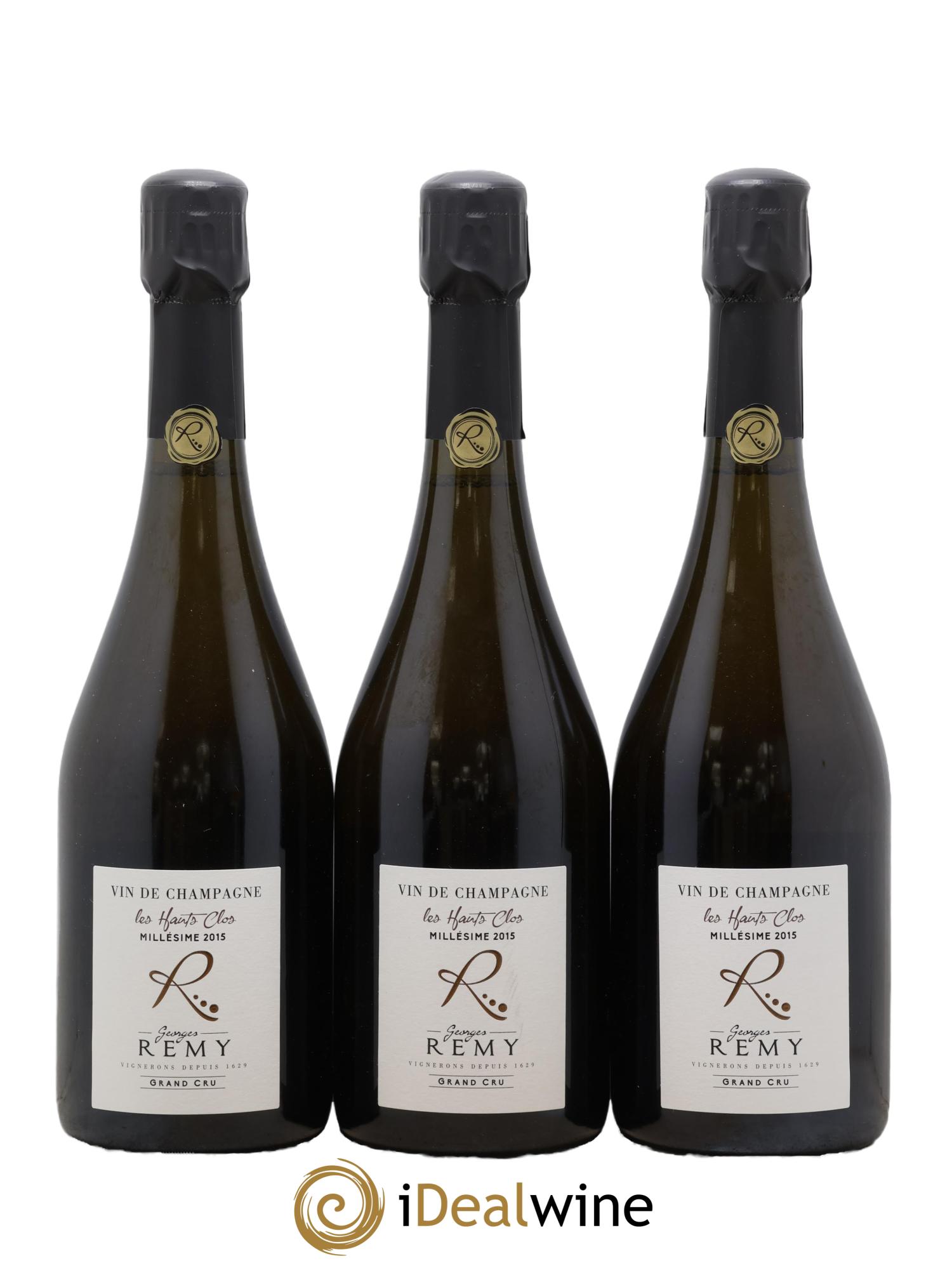 Les Hauts Clos Georges Remy 2015 - Lot de 3 bouteilles - 0