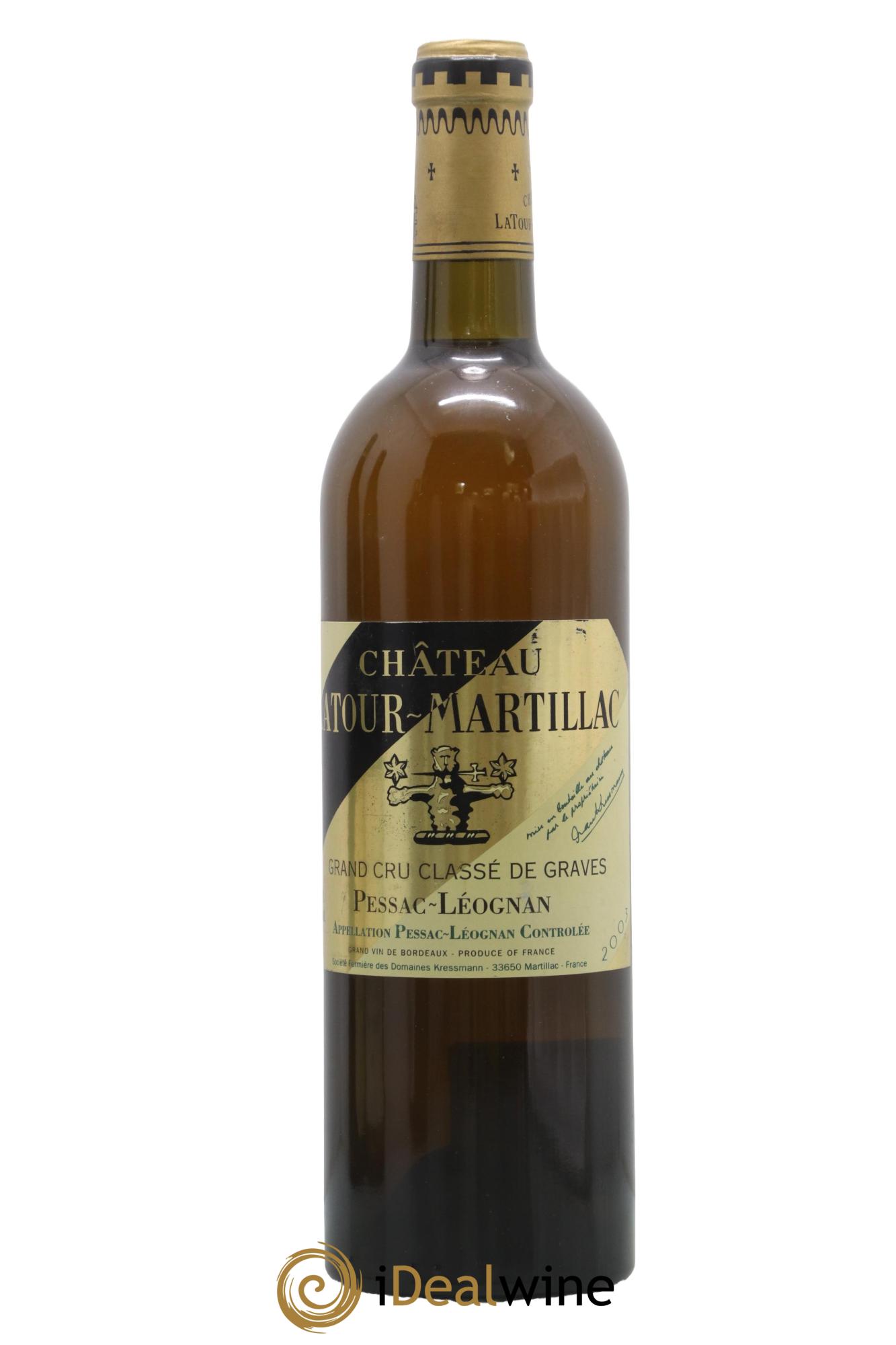 Château Latour-Martillac Cru Classé de Graves 2003 - Lotto di 1 bottiglia - 0