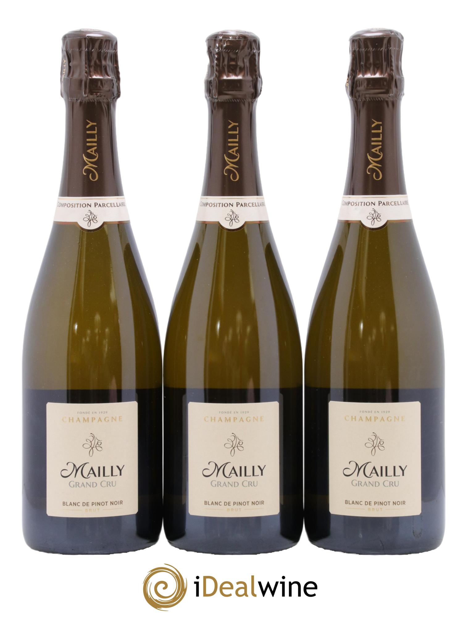 Blanc de Noirs Mailly - Posten von 3 Flaschen - 0