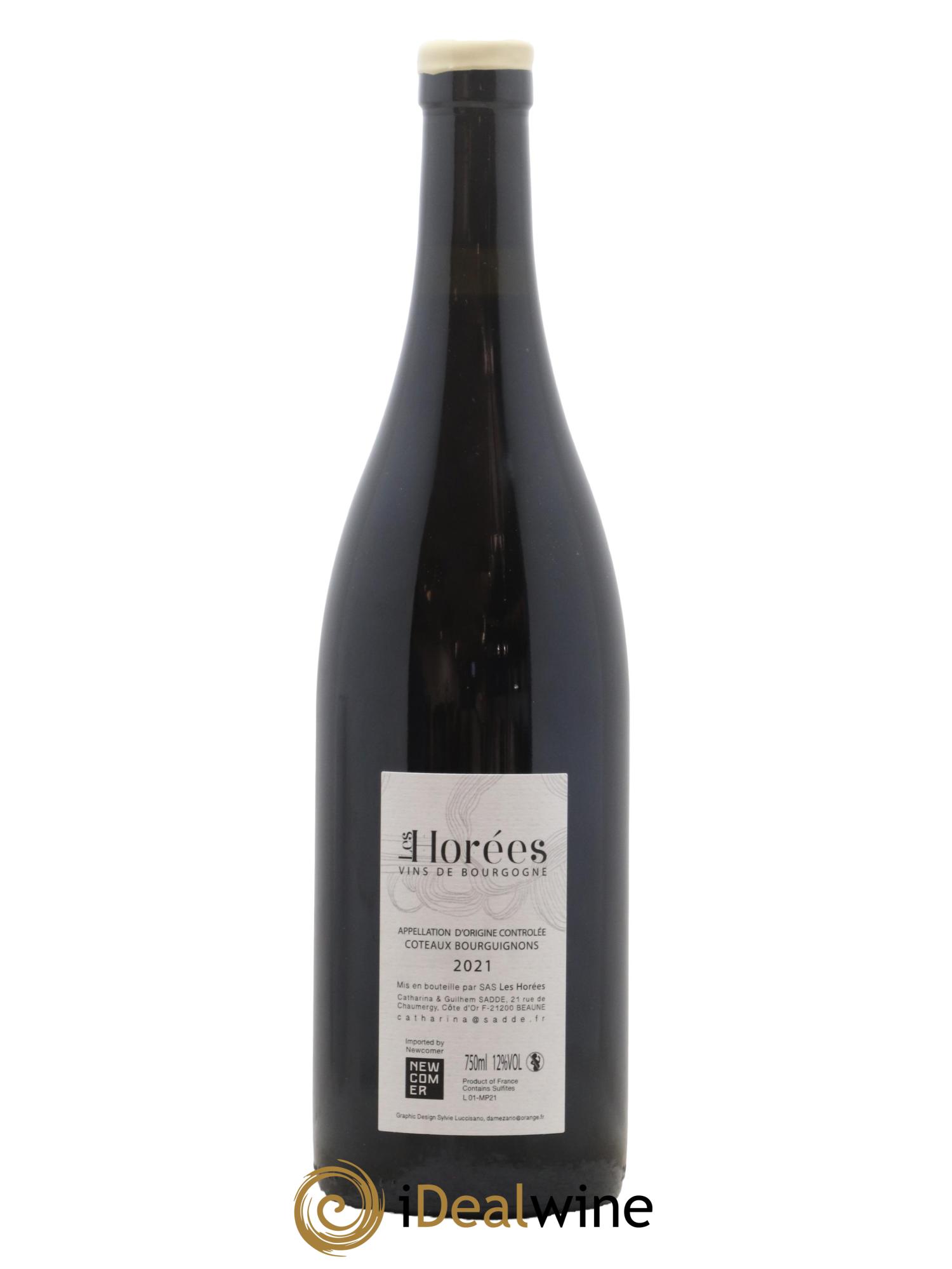 Coteaux Bourguignons Mon Poulain Les Horées 2021 - Lot de 1 bouteille - 1