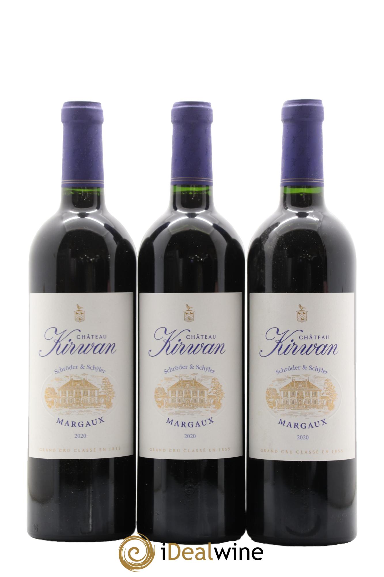 Château Kirwan 3ème Grand Cru Classé 2020 - Lot de 6 bouteilles - 1