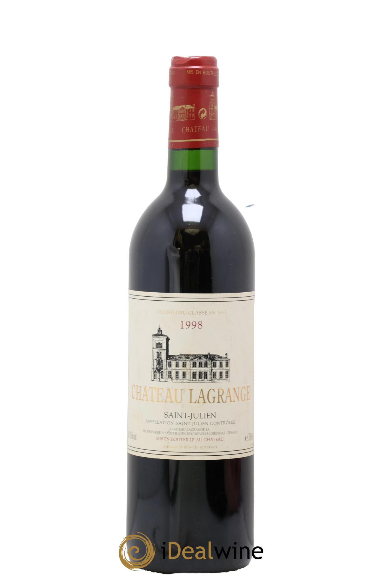 Château Lagrange 3ème Grand Cru Classé 1998 - Lot de 1 bouteille - 0