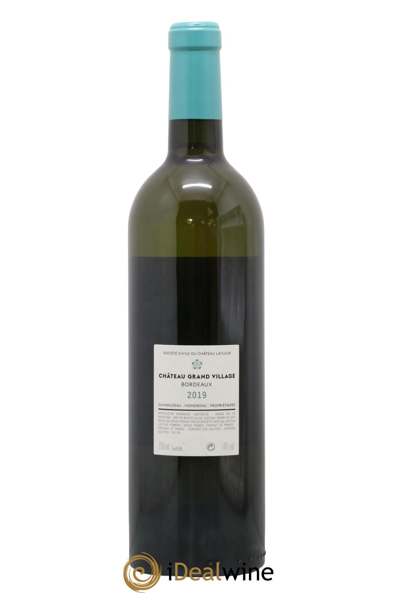 Château Grand Village 2019 - Lotto di 1 bottiglia - 1