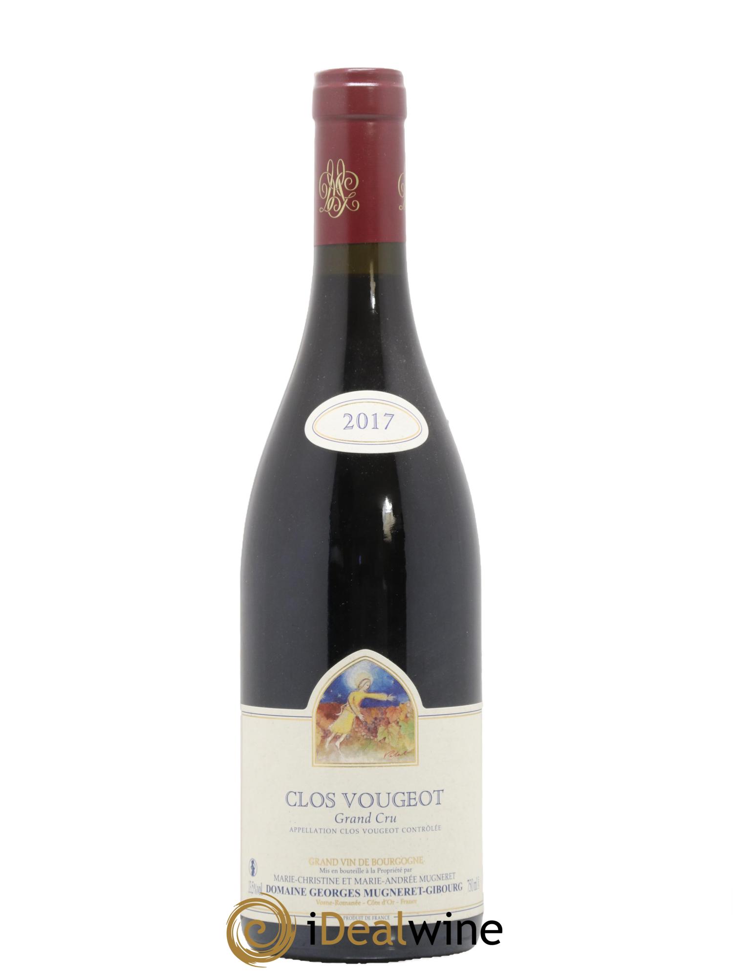Clos de Vougeot Grand Cru Georges Mugneret-Gibourg (Domaine) 2017 - Lot de 1 bouteille - 0