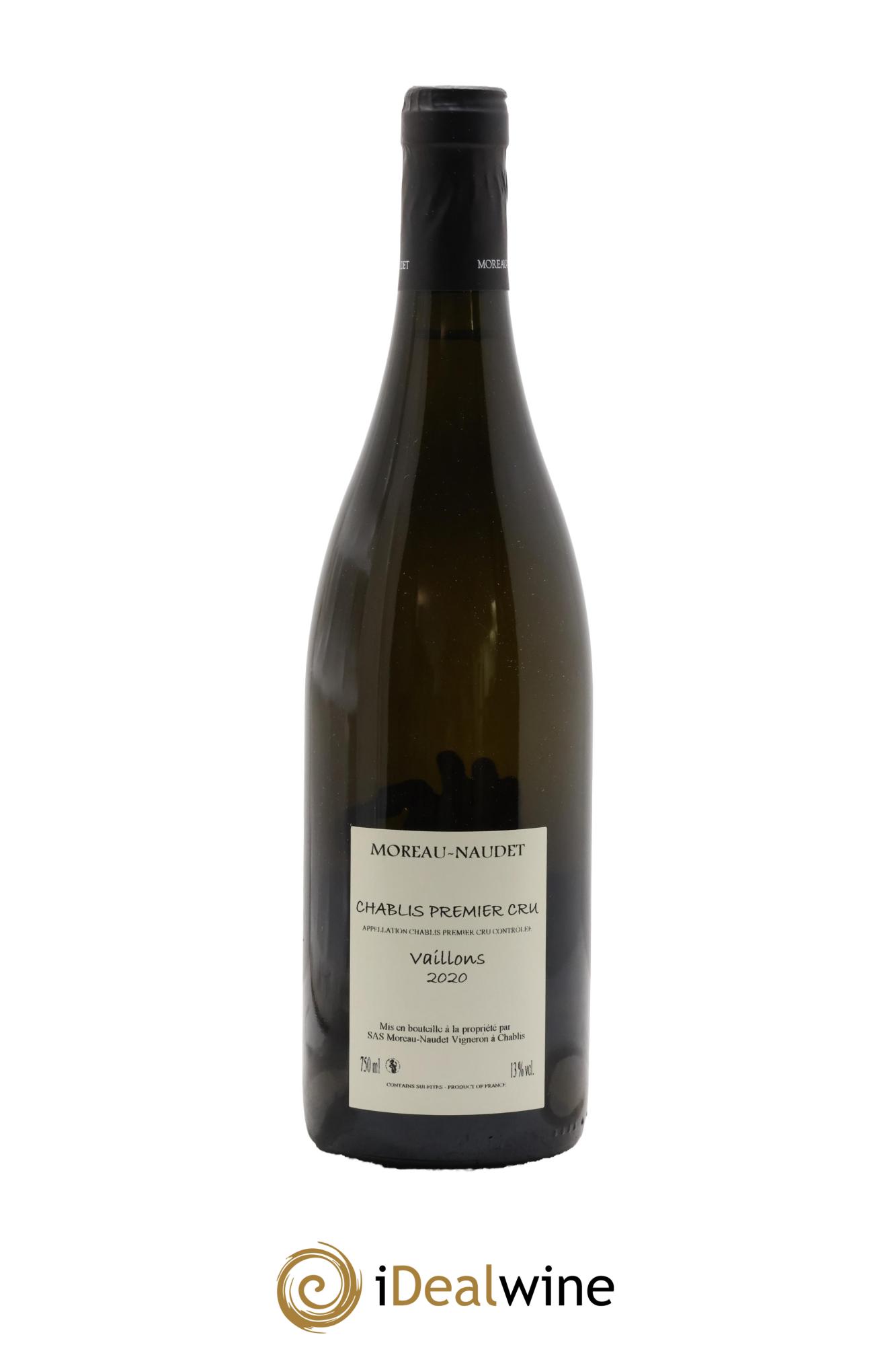 Chablis 1er Cru Vaillons Moreau-Naudet 2020 - Posten von 1 Flasche - 1