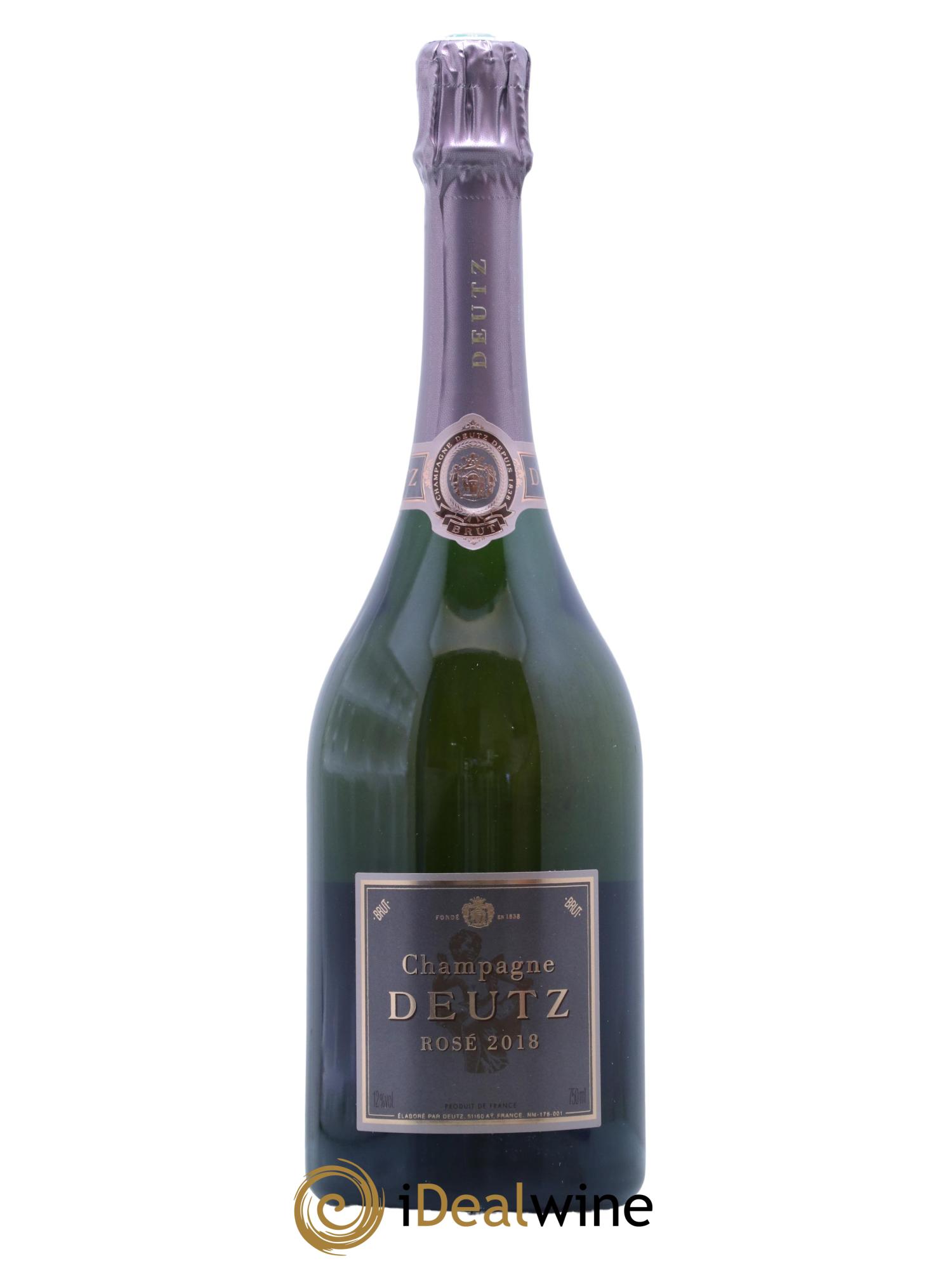 Rosé Deutz 2018 - Lot de 1 bouteille - 0