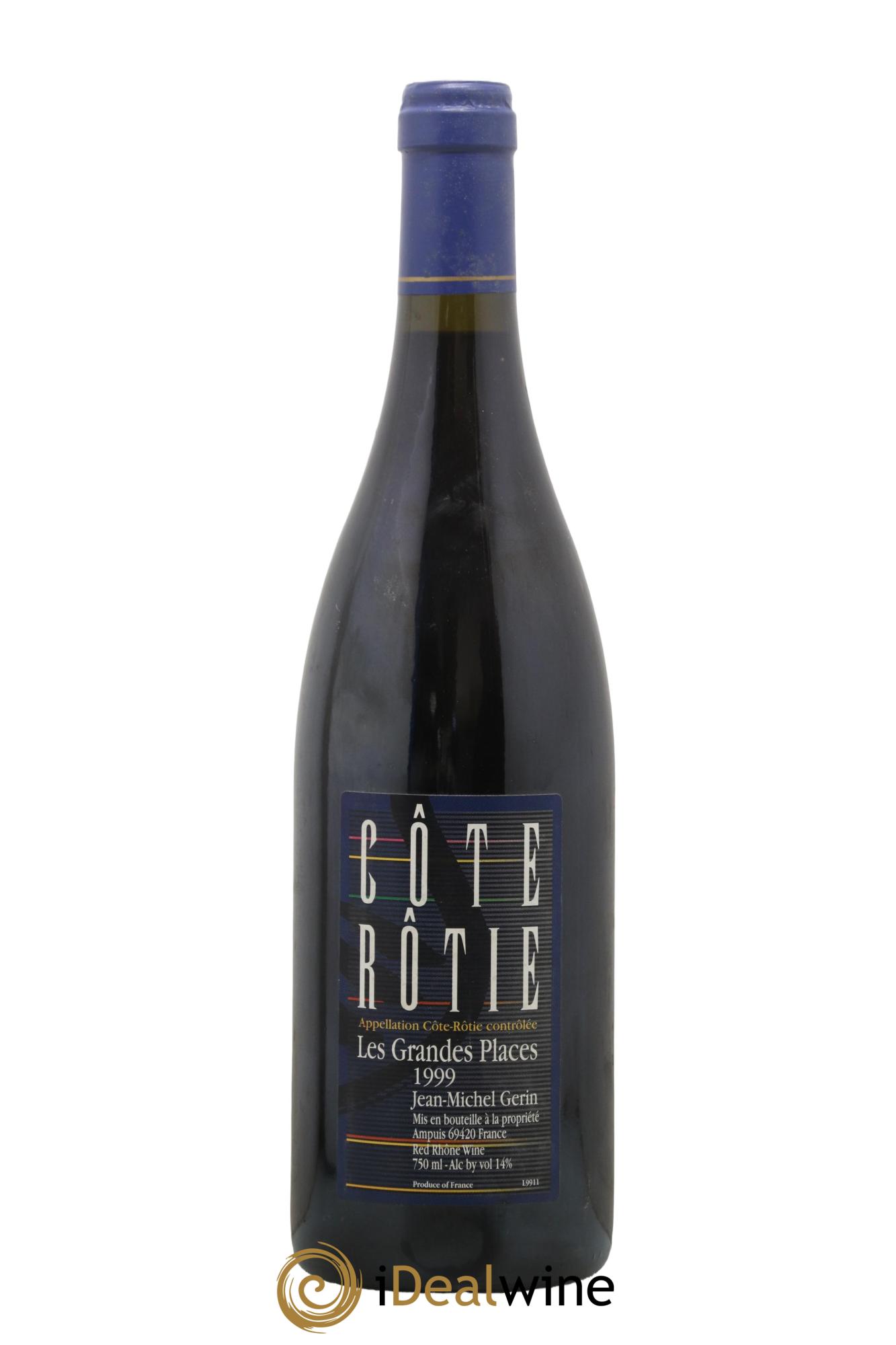 Côte-Rôtie Les Grandes Places Jean-Michel Gerin 1999 - Posten von 1 Flasche - 0
