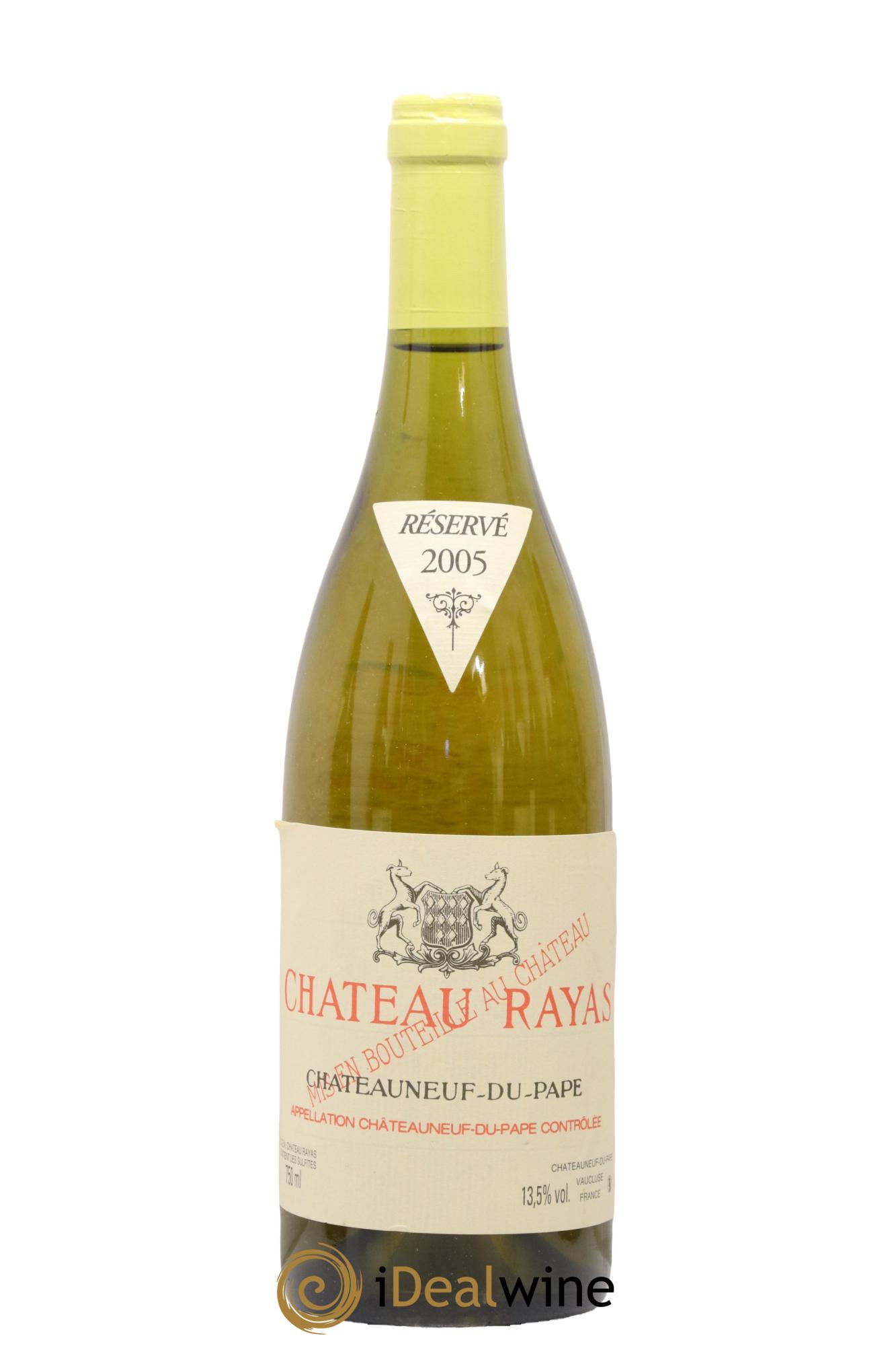 Châteauneuf-du-Pape Château Rayas Emmanuel Reynaud 2005 - Lot de 1 bouteille - 0