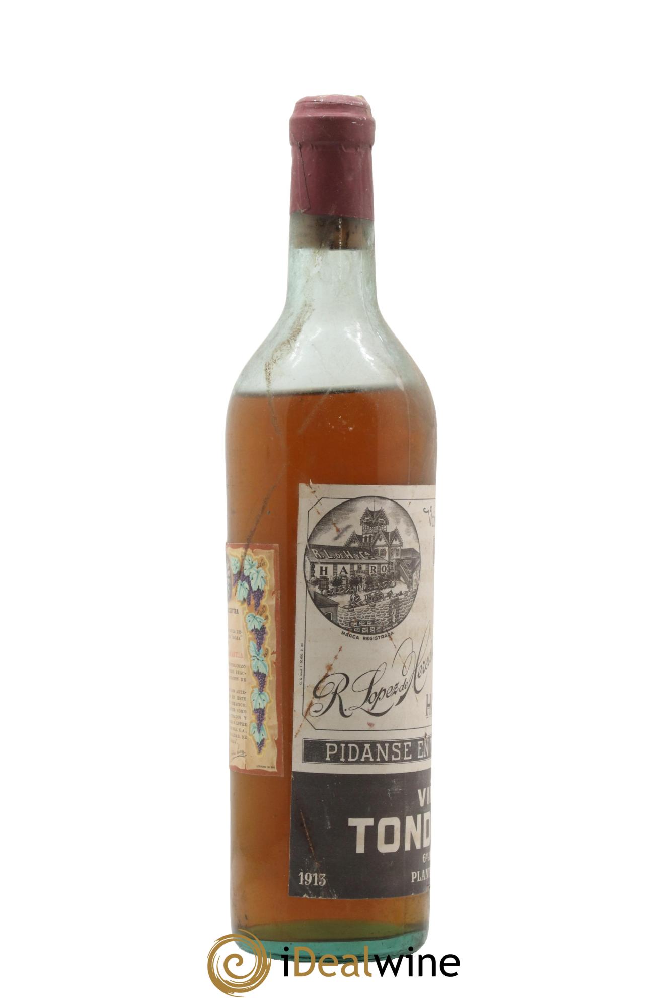 Rioja DOCA 6 Ano Plantacion Vina Tondonia 1913 1914 - Lot of 1 bottle - 1
