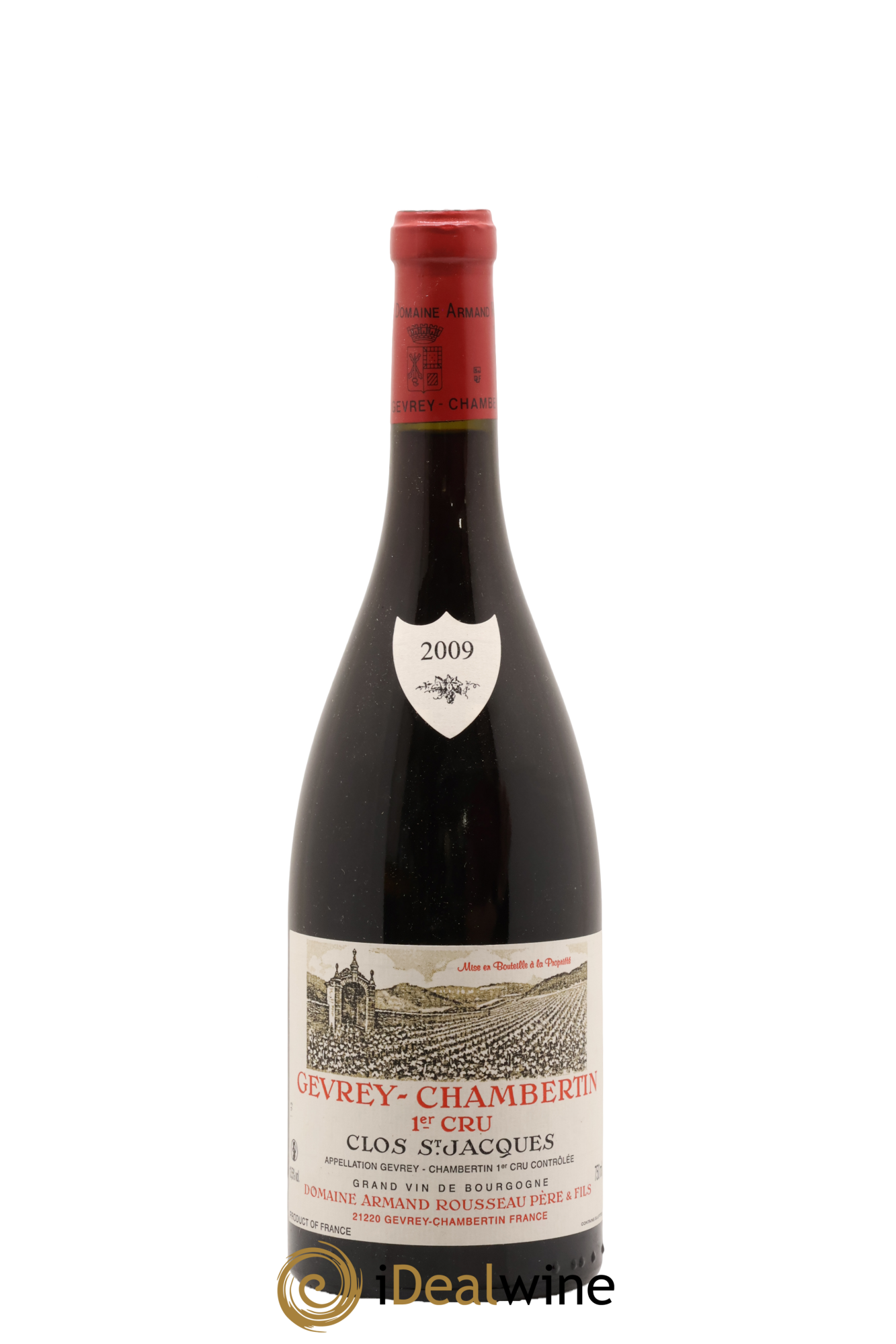 Gevrey-Chambertin 1er Cru Clos Saint-Jacques Armand Rousseau (Domaine) 2009 - Lot de 1 bouteille - 0
