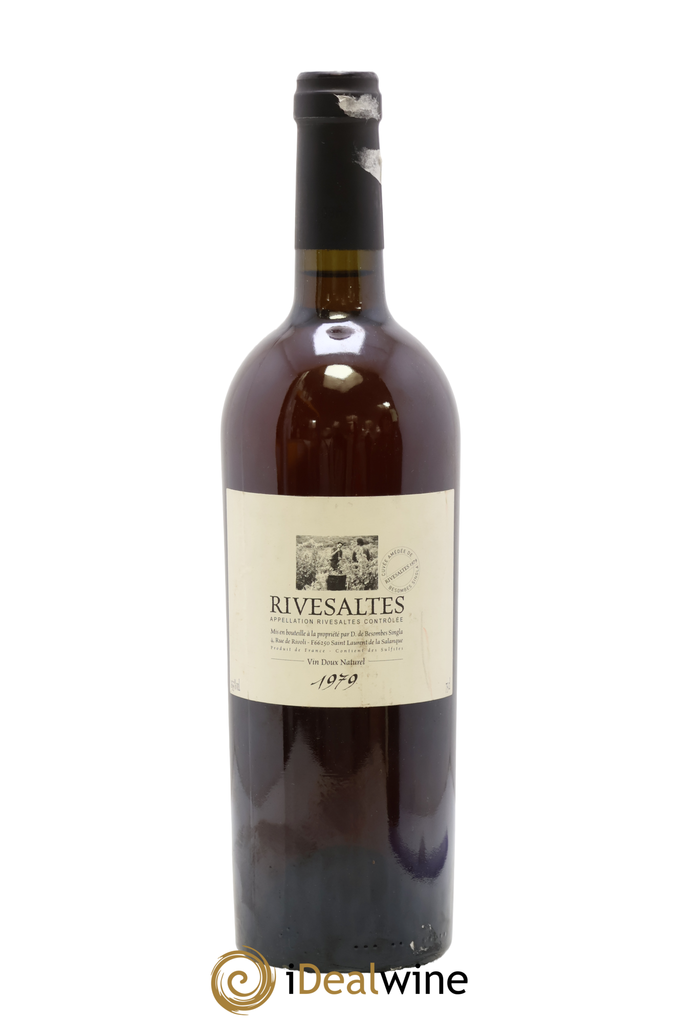 Rivesaltes Amédée de Besombes Singla (Domaine) 1979 - Lot de 1 bouteille - 0