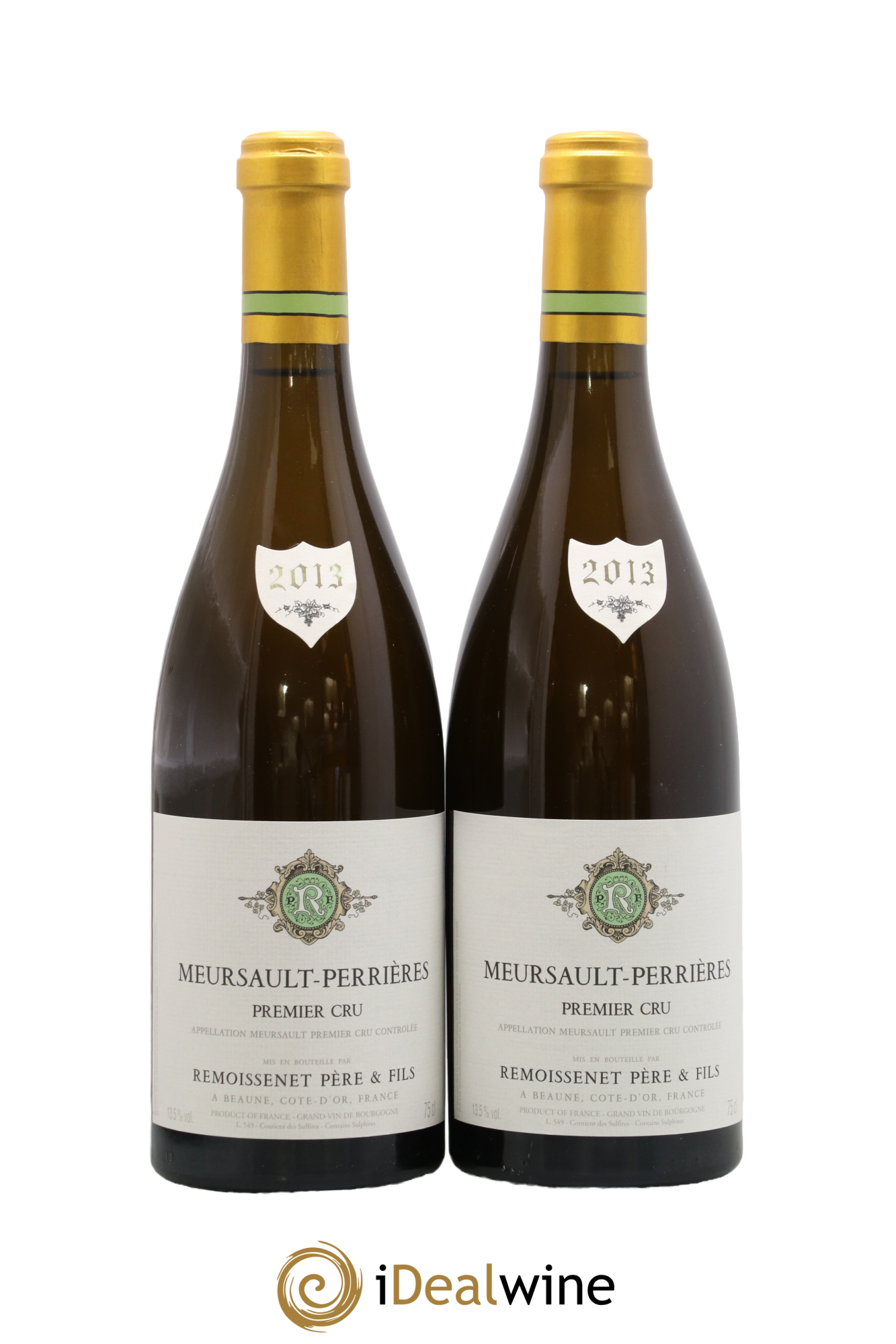 Meursault 1er Cru Perrières Remoissenet Père et Fils 2013 - Lot de 2 bouteilles - 0