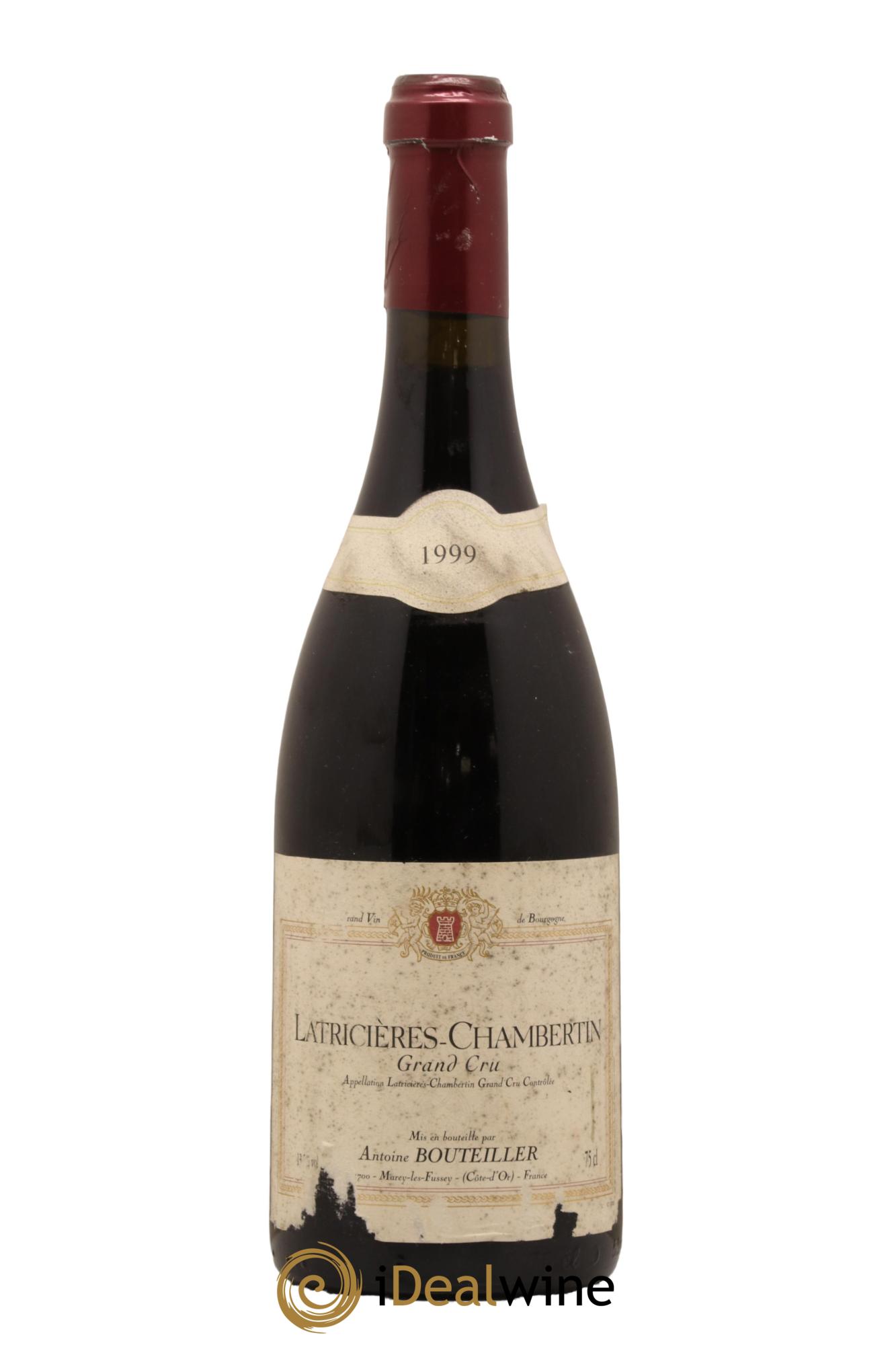 Latricières-Chambertin Grand Cru Antoine Bouteiller 1999 - Lot de 1 bouteille - 0