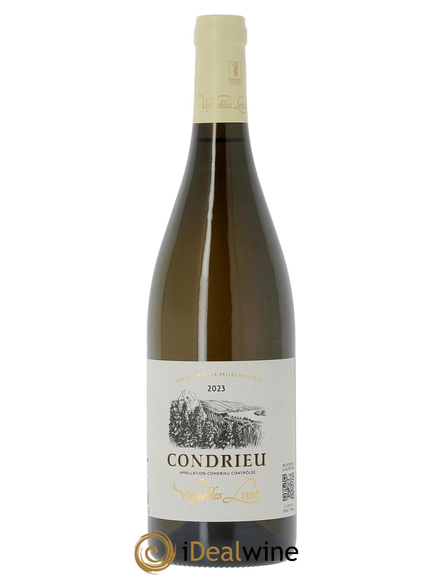 Condrieu Vignobles Levet 2023 - Lot de 1 bouteille - 0