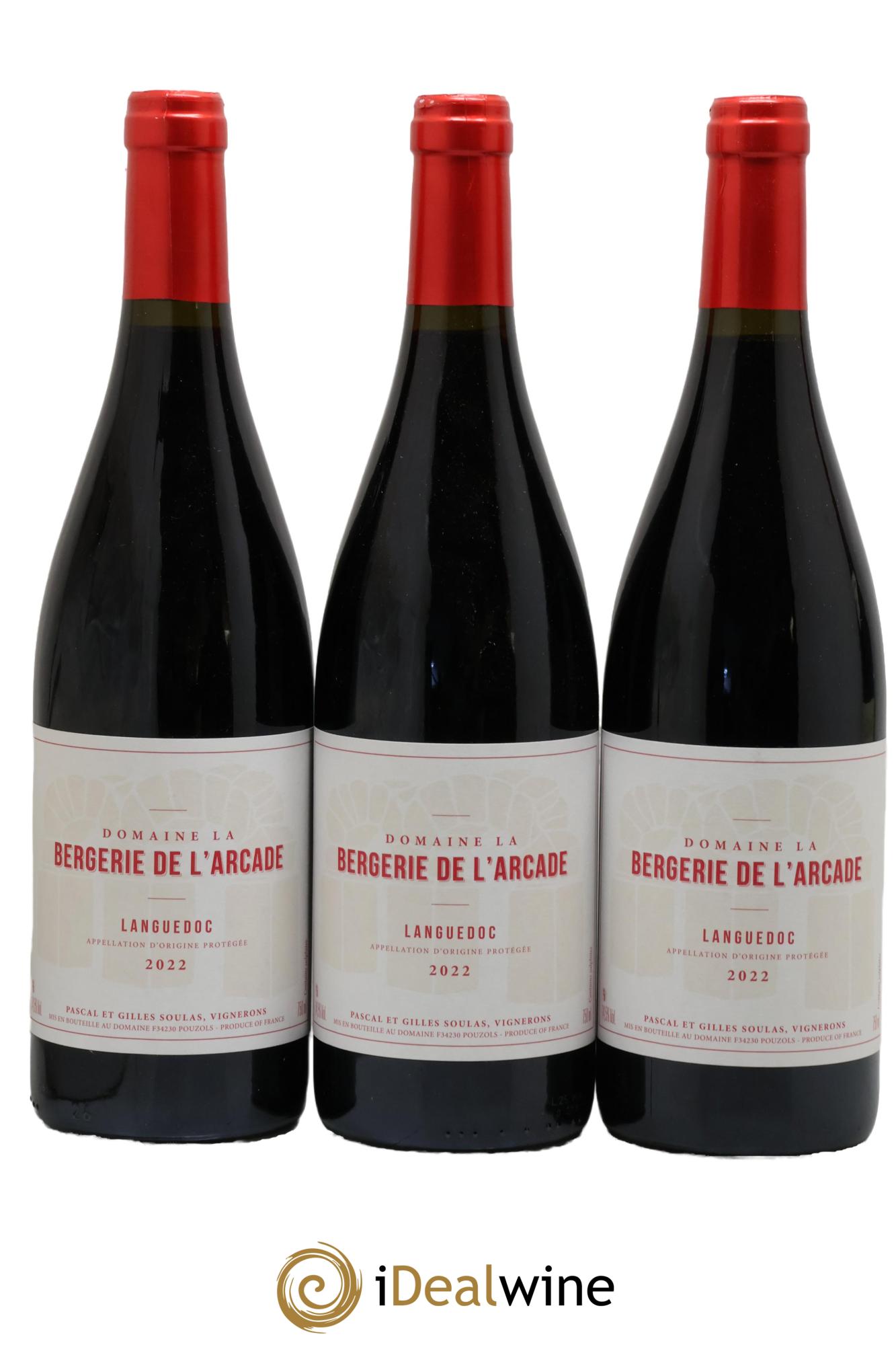 Languedoc La Bergerie de l'Arcade (Domaine) 2022 - Posten von 3 Flaschen - 0