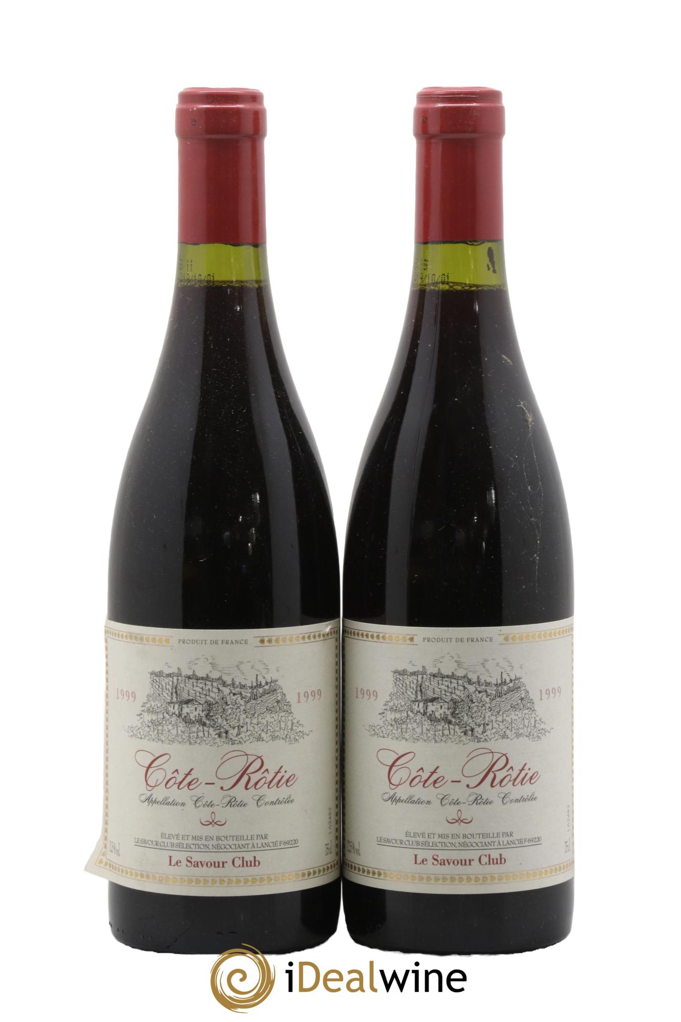Côte-Rôtie Savour Club 1999 - Lot de 2 bouteilles - 0