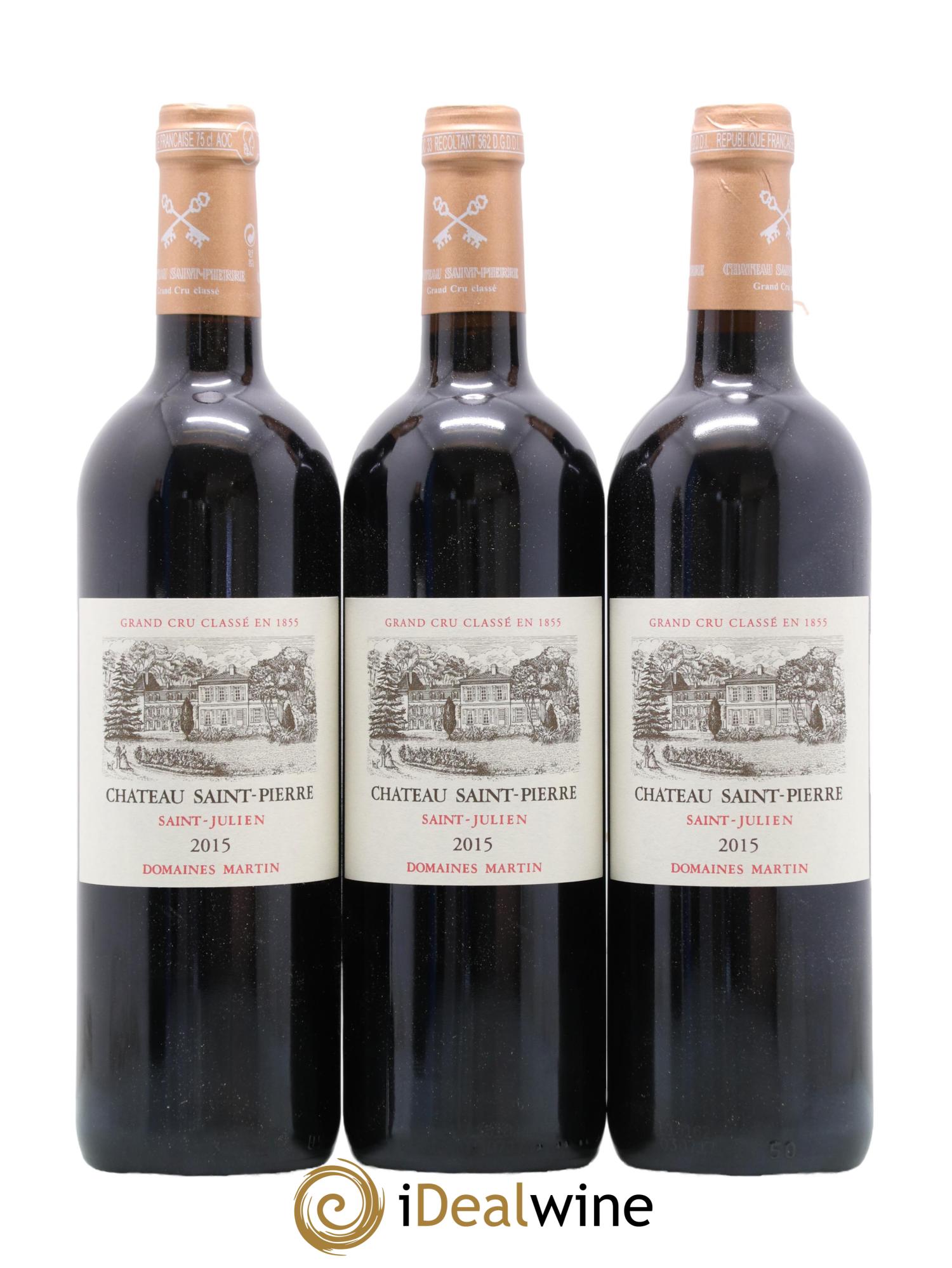 Château Saint-Pierre 4ème Grand Cru Classé 2015 - Lot de 6 bouteilles - 2