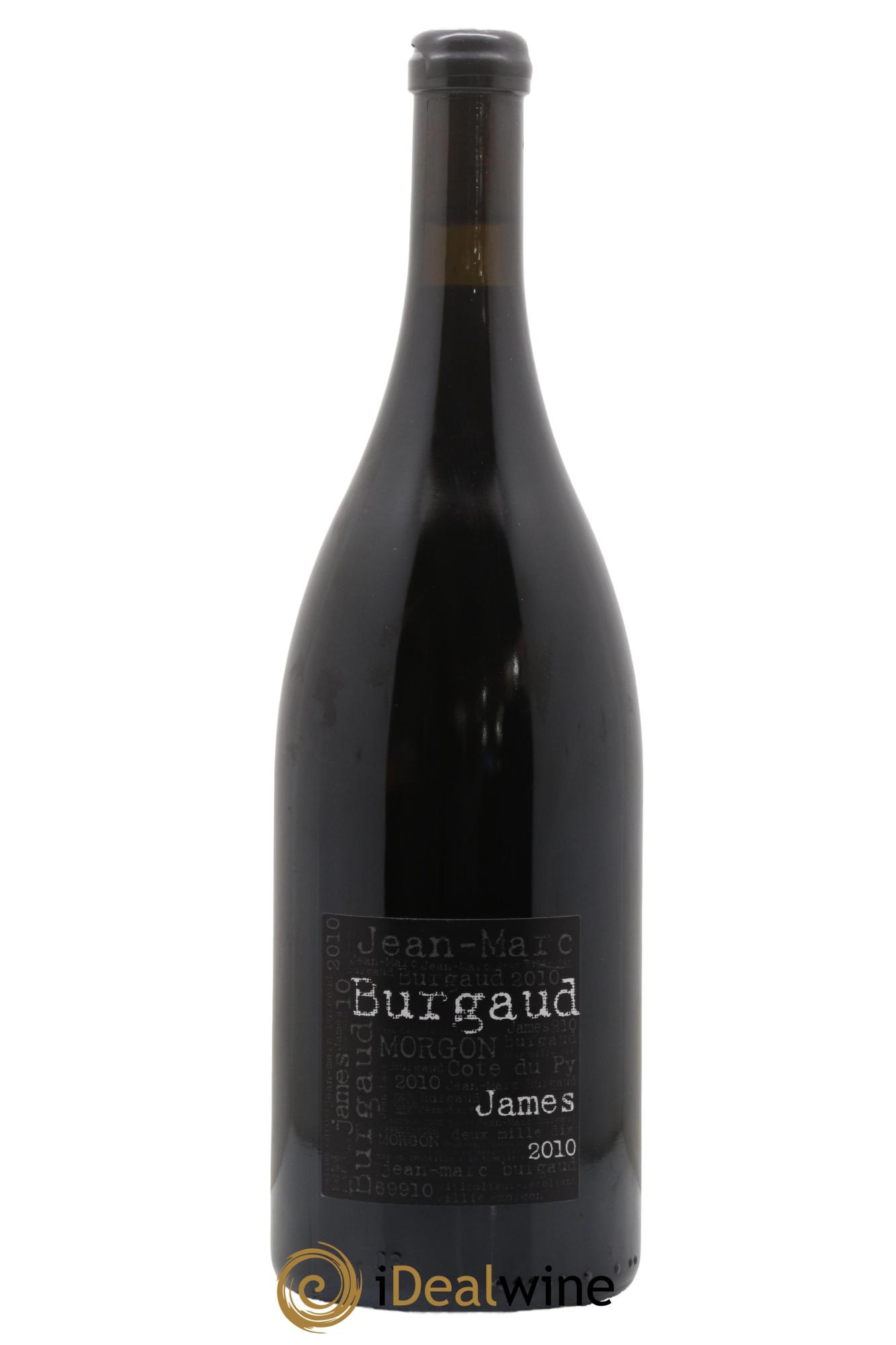 Morgon Côte du Py James Jean-Marc Burgaud (Domaine) 2010 - Lot of 1 magnum - 0