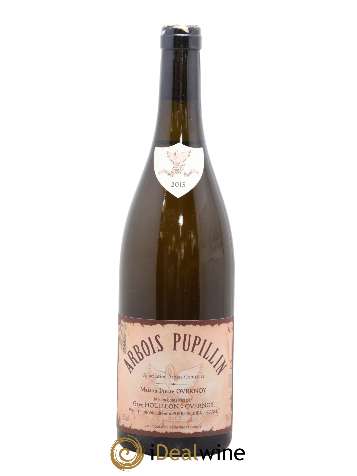 Arbois-Pupillin Chardonnay (cire blanche) Overnoy-Houillon (Domaine) 2015 - Lot de 1 bouteille - 0