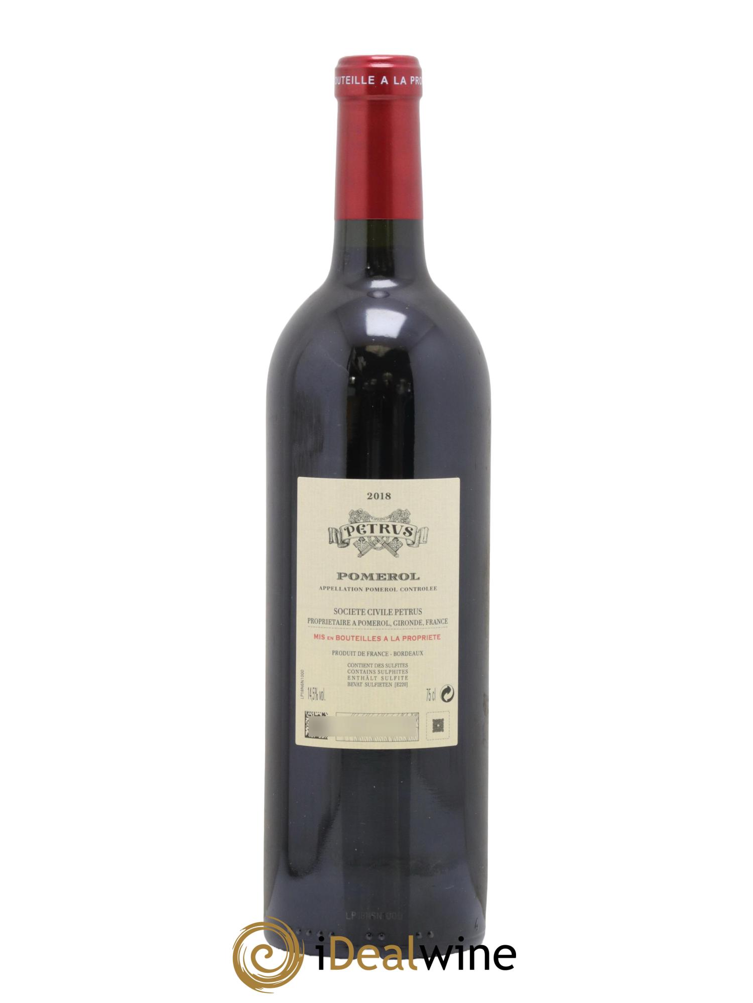Petrus 2018 - Lot of 1 bottle - 1