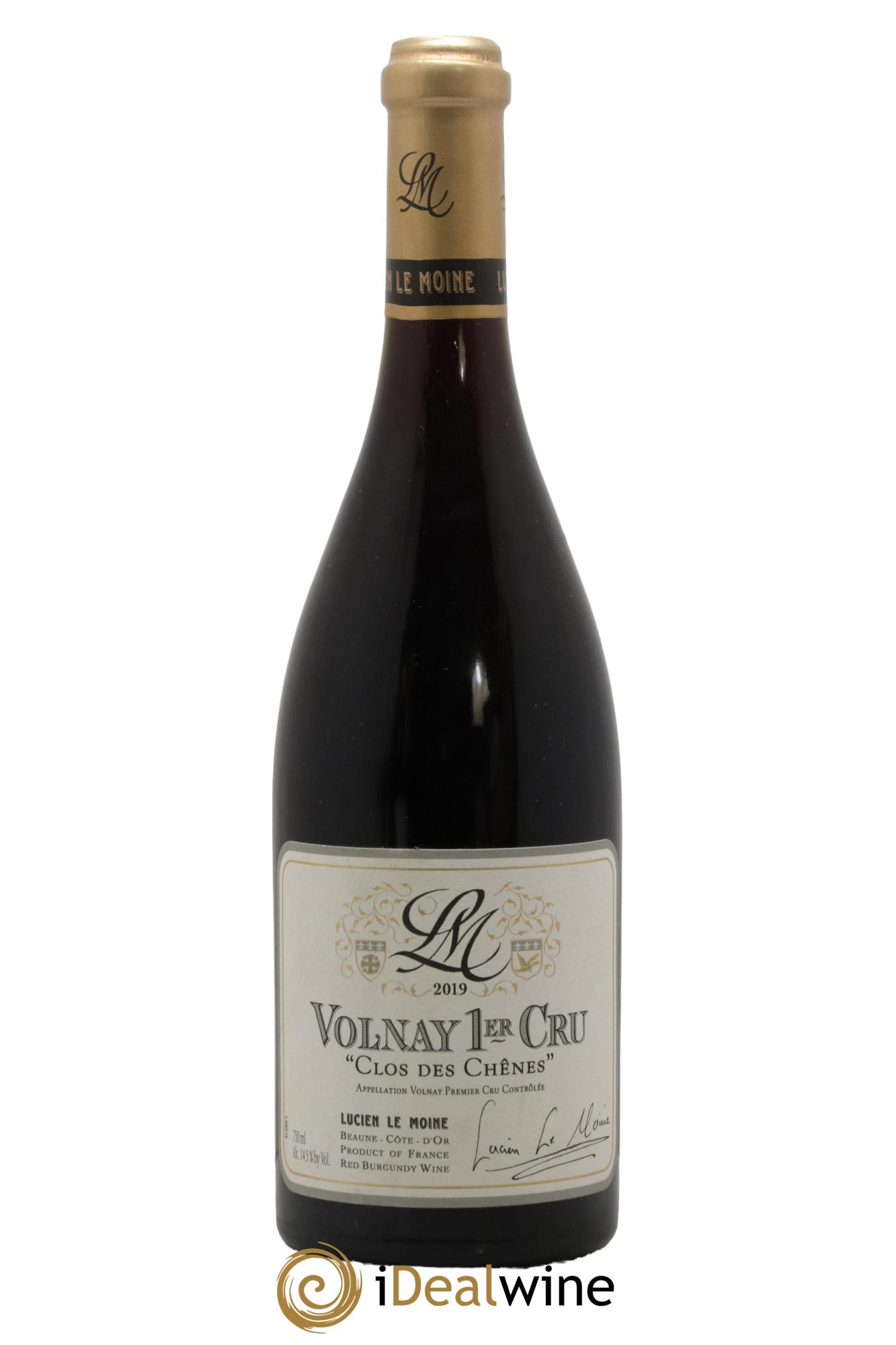 Volnay 1er Cru Clos des Chênes Lucien Le Moine 2019 - Lotto di 1 bottiglia - 0
