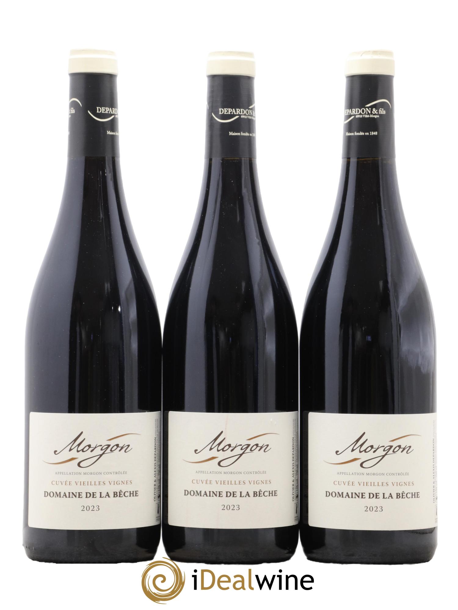 Morgon Vieilles Vignes Domaine de la Bêche 2023 - Lot de 3 bouteilles - 0