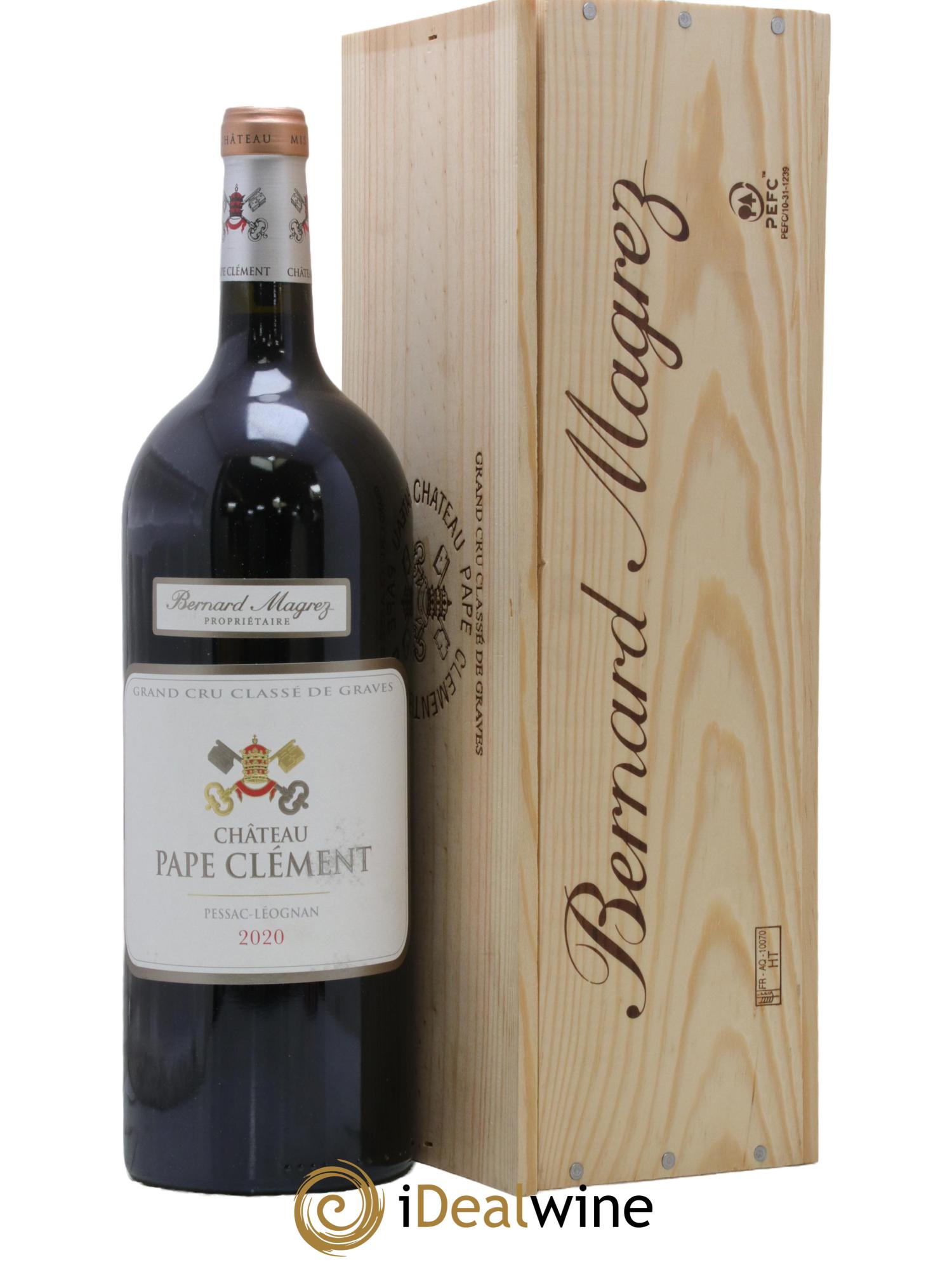 Château Pape Clément Cru Classé de Graves 2020 - Lot de 1 magnum - 0