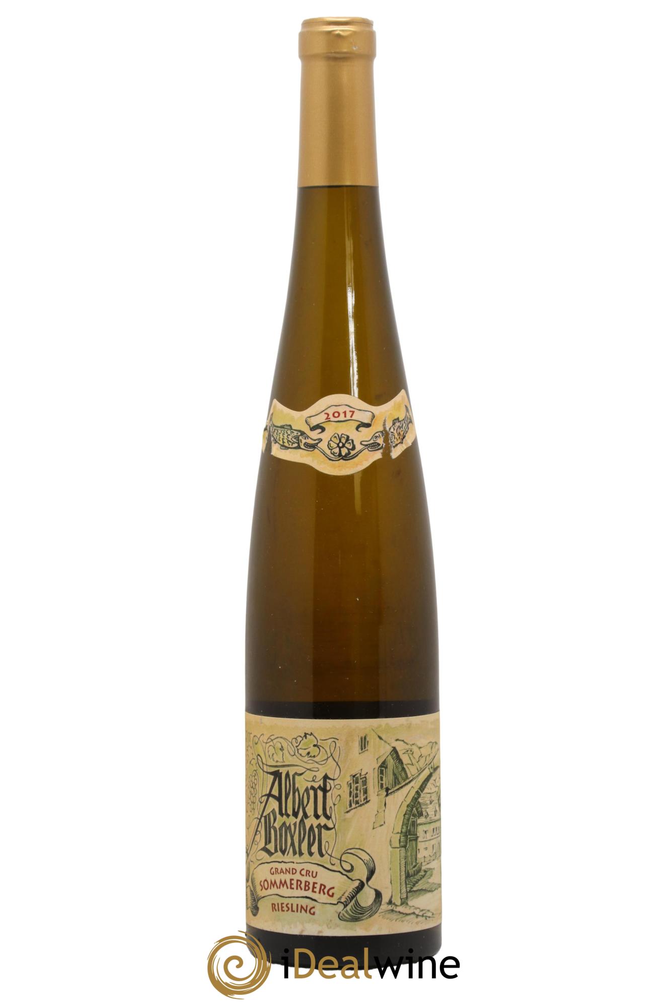 Alsace Riesling Grand Cru Sommerberg E Albert Boxler 2017 - Lot de 1 bouteille - 0