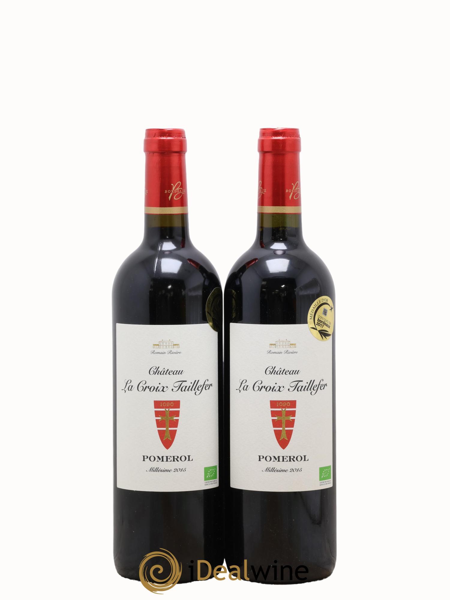 Château la Croix Taillefer 2015 - Posten von 2 Flaschen - 0