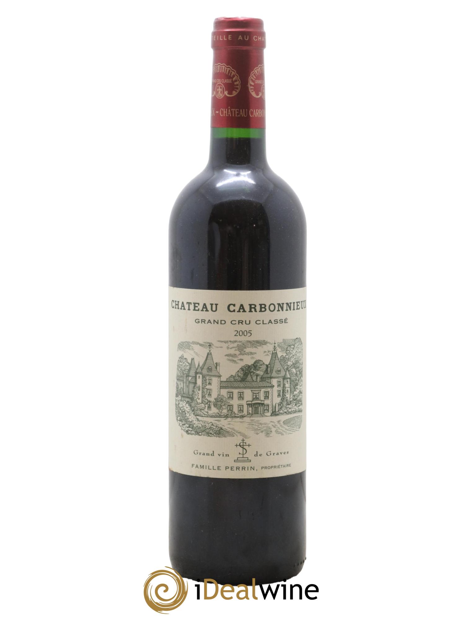 Château Carbonnieux Cru Classé de Graves 2005 - Lot de 1 bouteille - 0