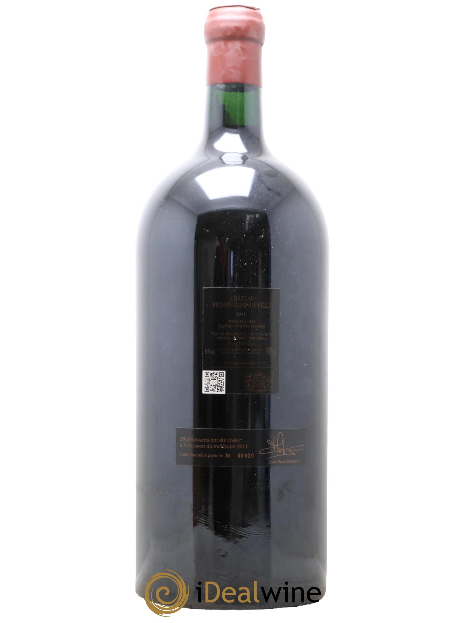 Pichon Longueville Baron 2ème Grand Cru Classé 2011 - Lotto di 1 jéroboam - 2