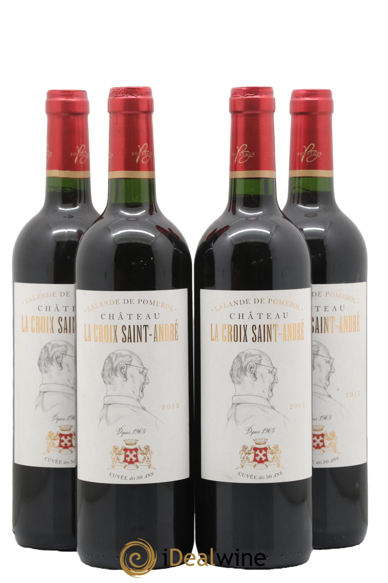 Château La Croix Saint André 2015 - Posten von 4 Flaschen - 0