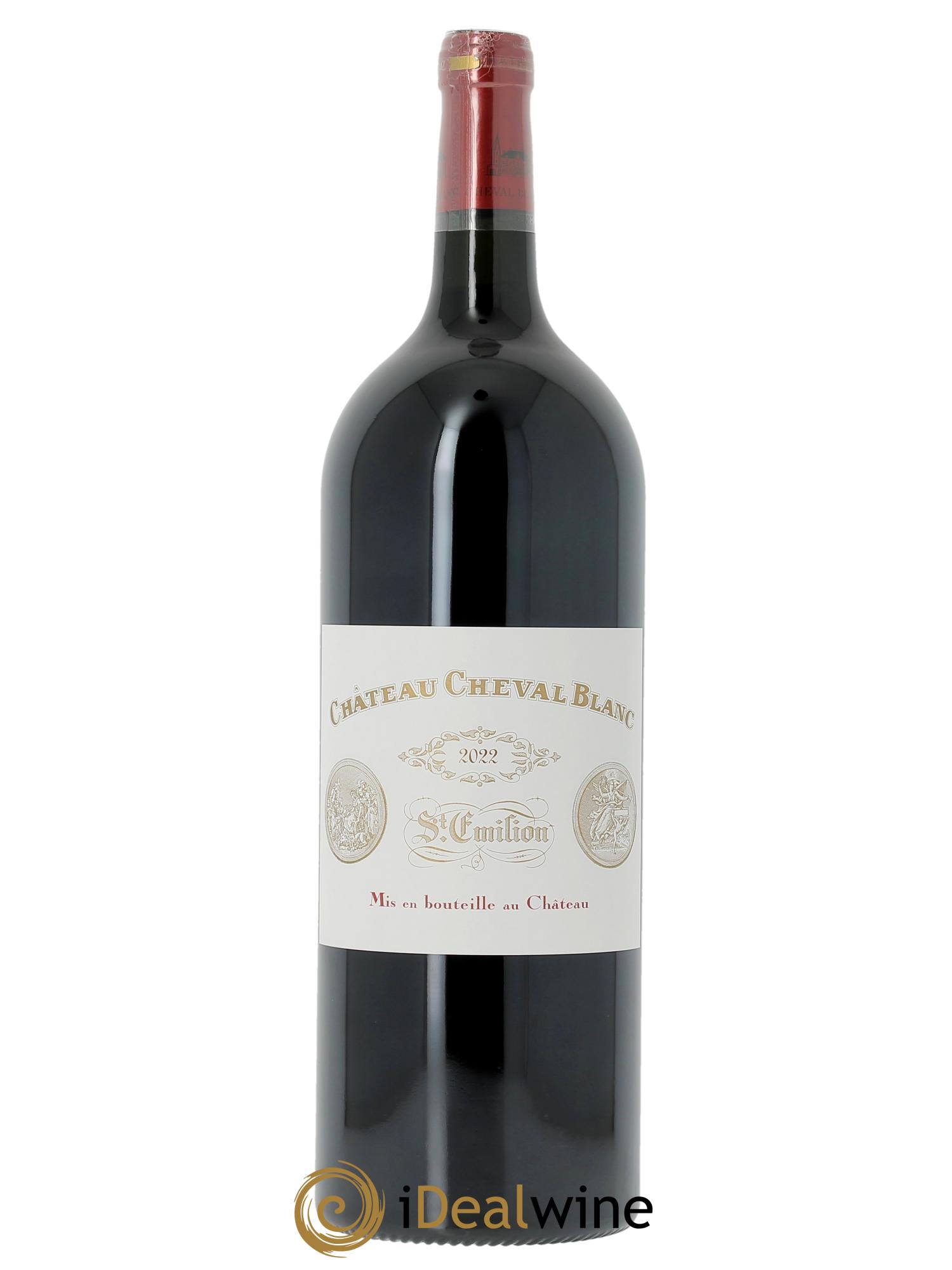 Château Cheval Blanc 1er Grand Cru Classé A (Cassetta in legno a partire da 3 mg) 2022 - Lotto di 1 magnum - 0