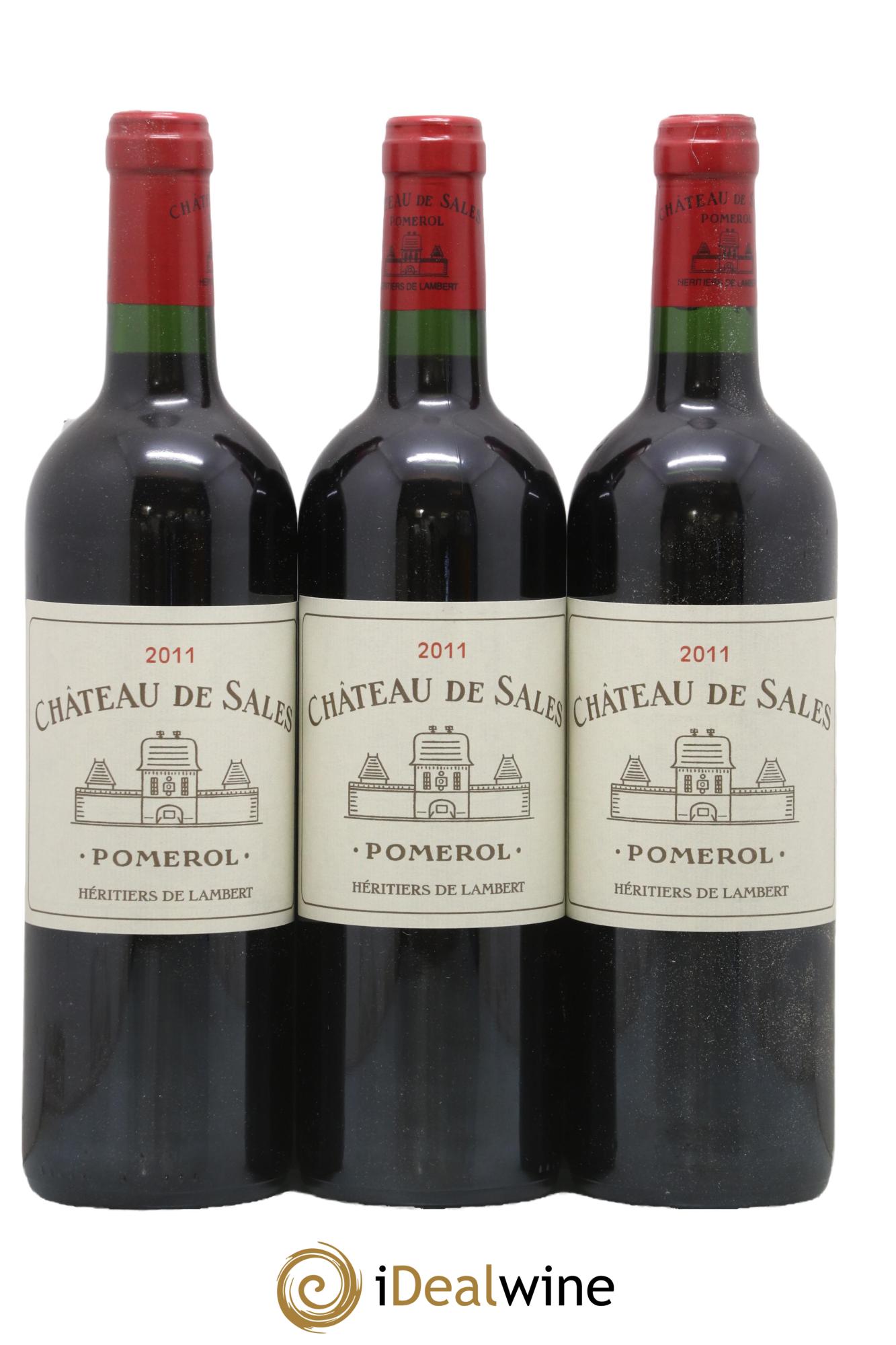 Château de Sales 2011 - Posten von 12 Flaschen - 2