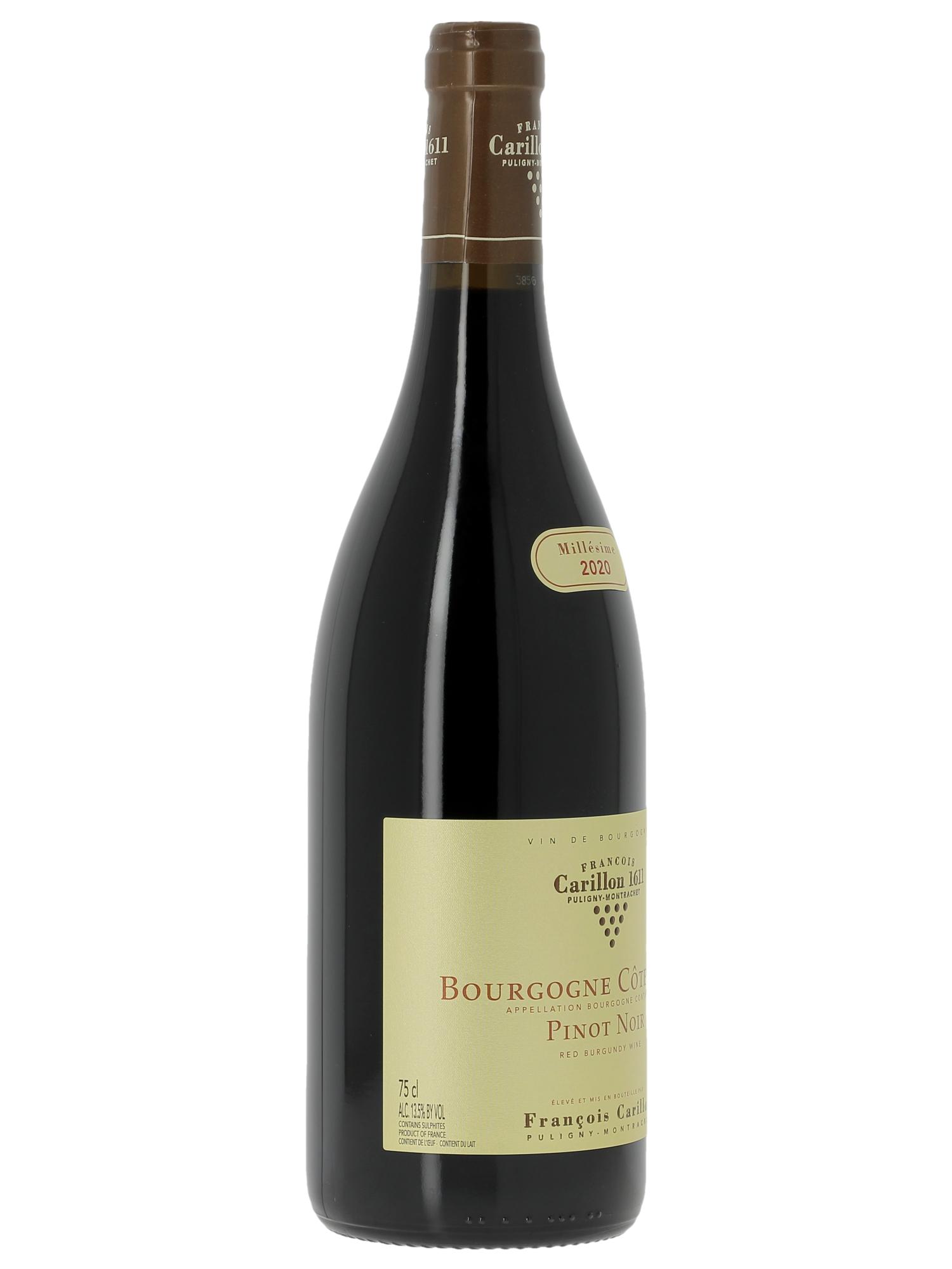 Bourgogne Pinot Noir François Carillon 2020 - Lote de 1 botella - 2
